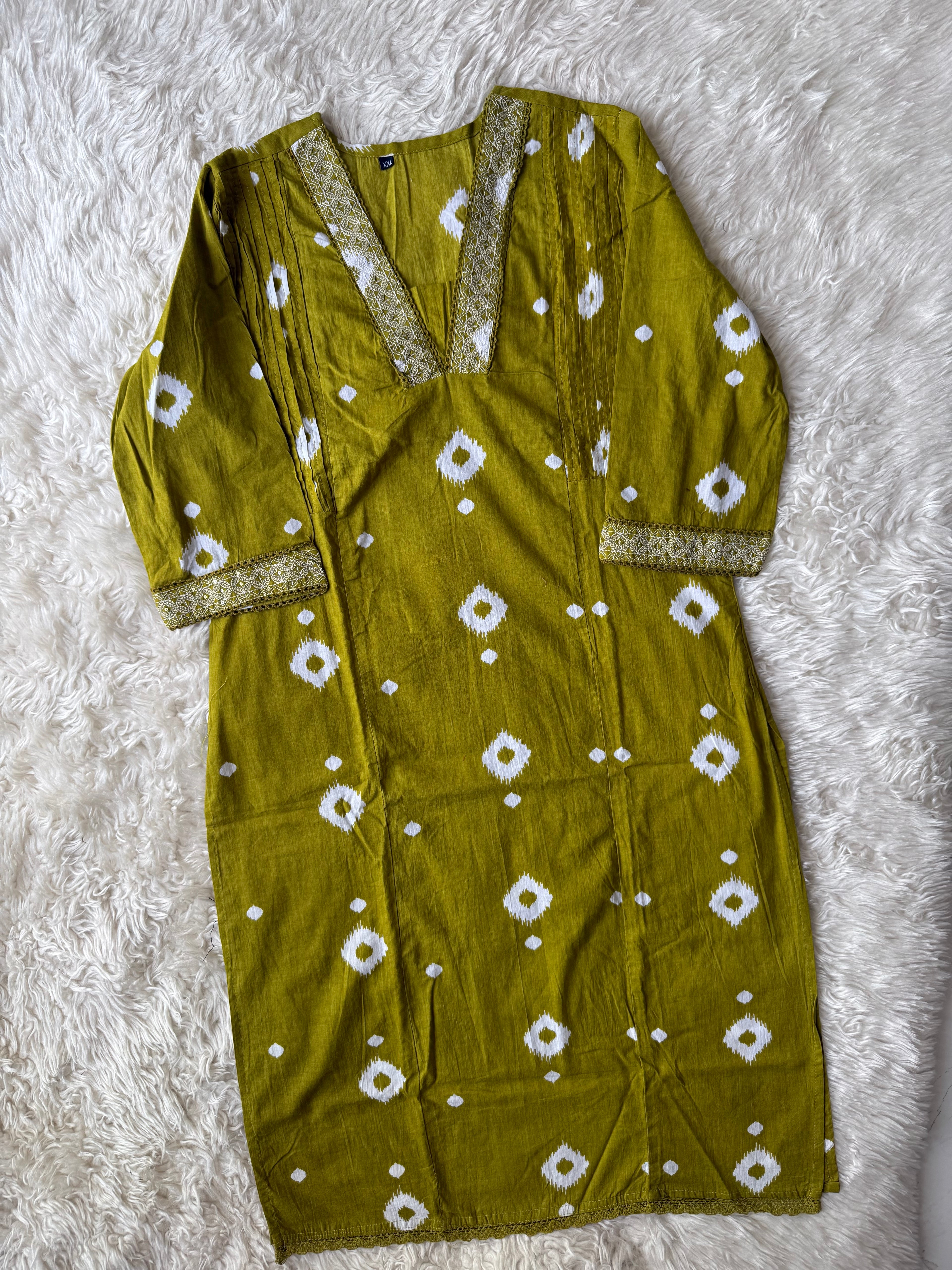 Pure Cotton Kurti