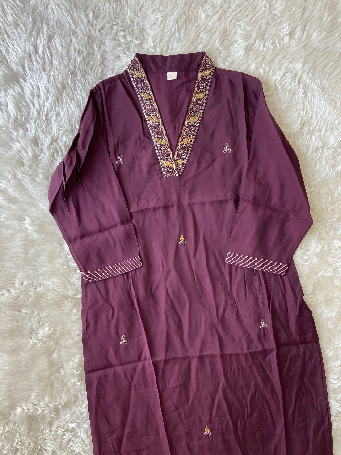Pure Muslin Silk kurti