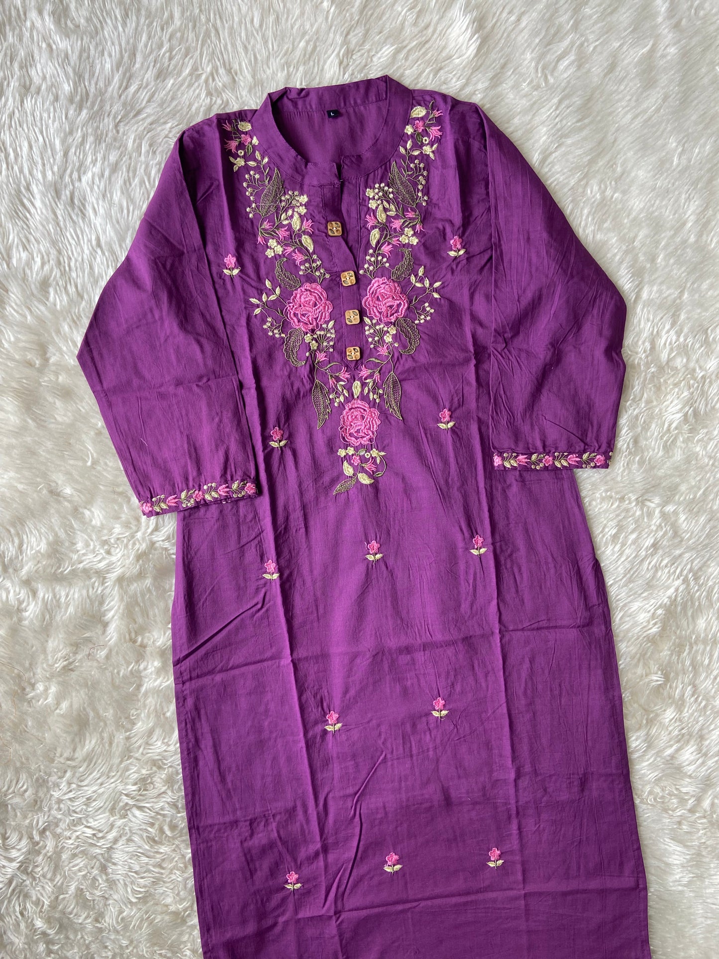 Cotton Kurti Pant Set