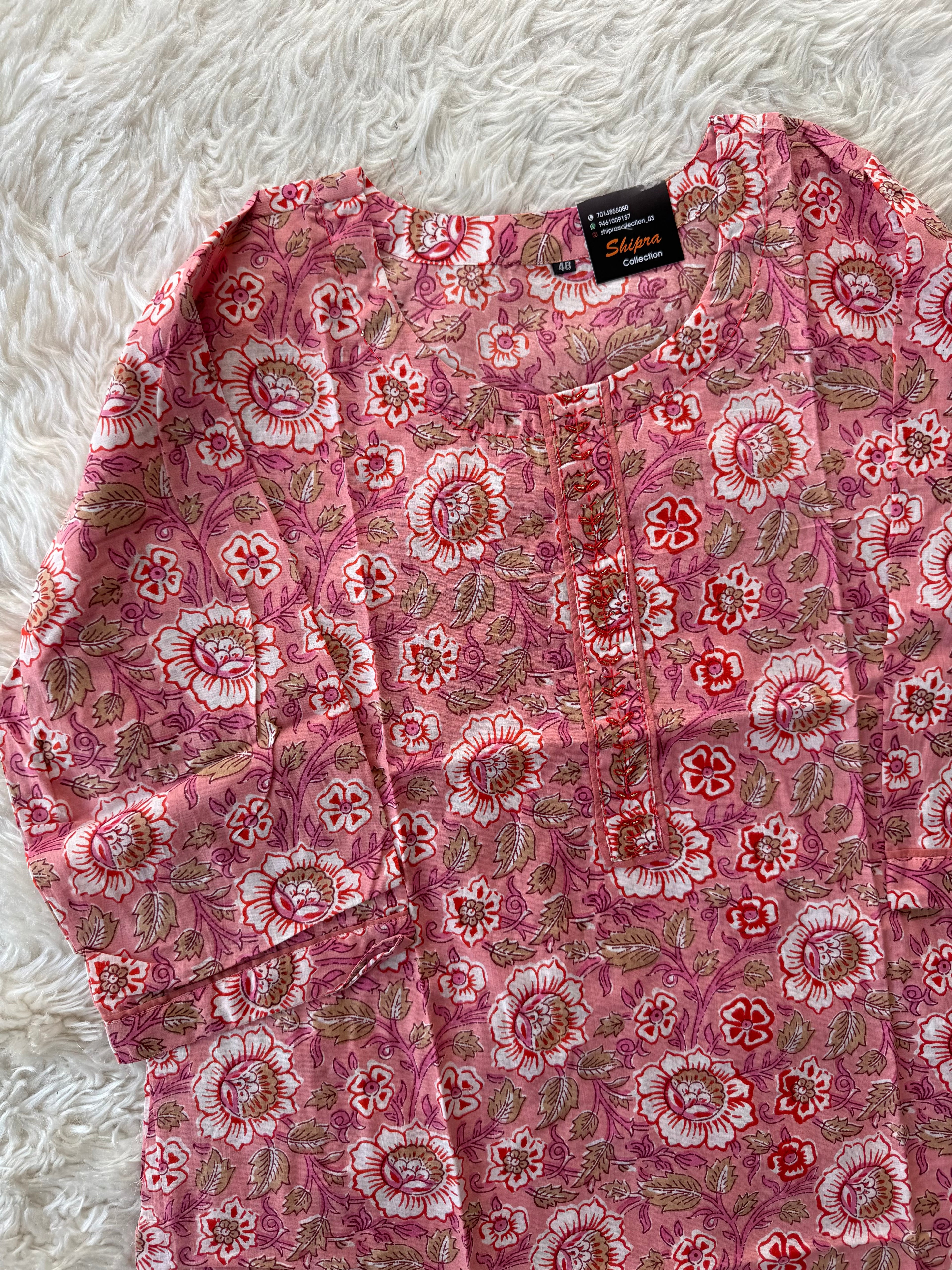 Premium Cotton Kurti