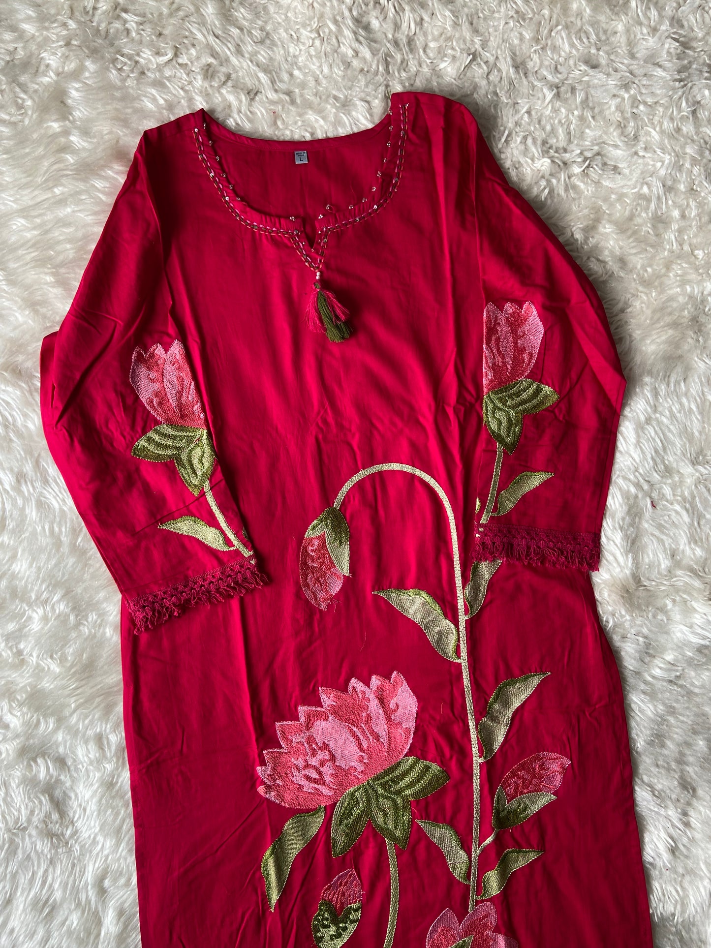 Premium Cotton Thread Work Doriya Love Set