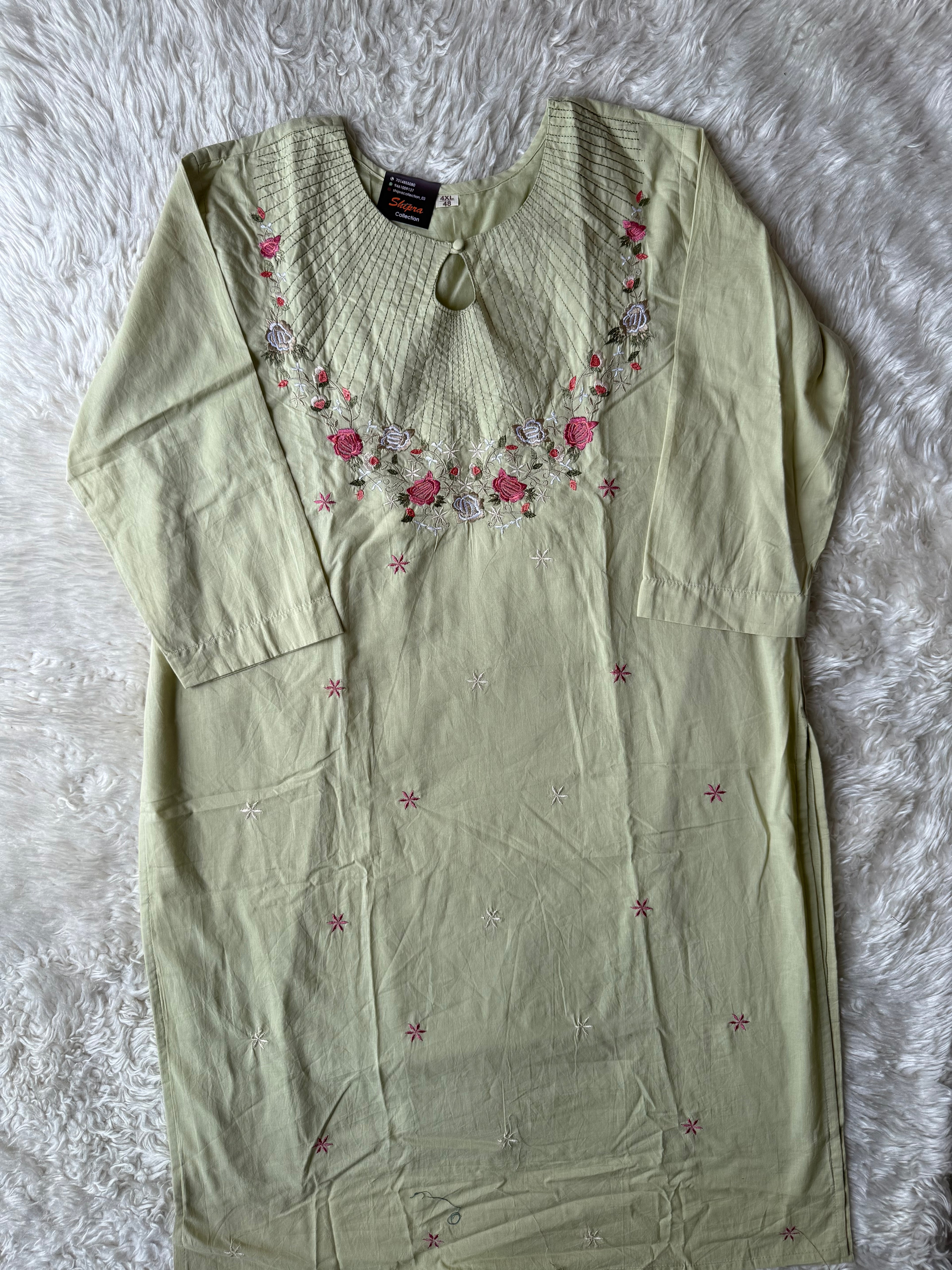 Premium Mul Cotton Thread Work Collection
