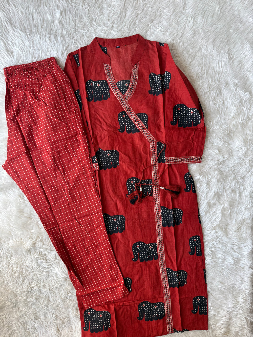 Cotton Kurti Pant Set