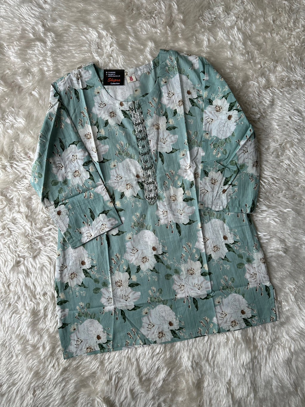 Pure Cotton Short Kurti