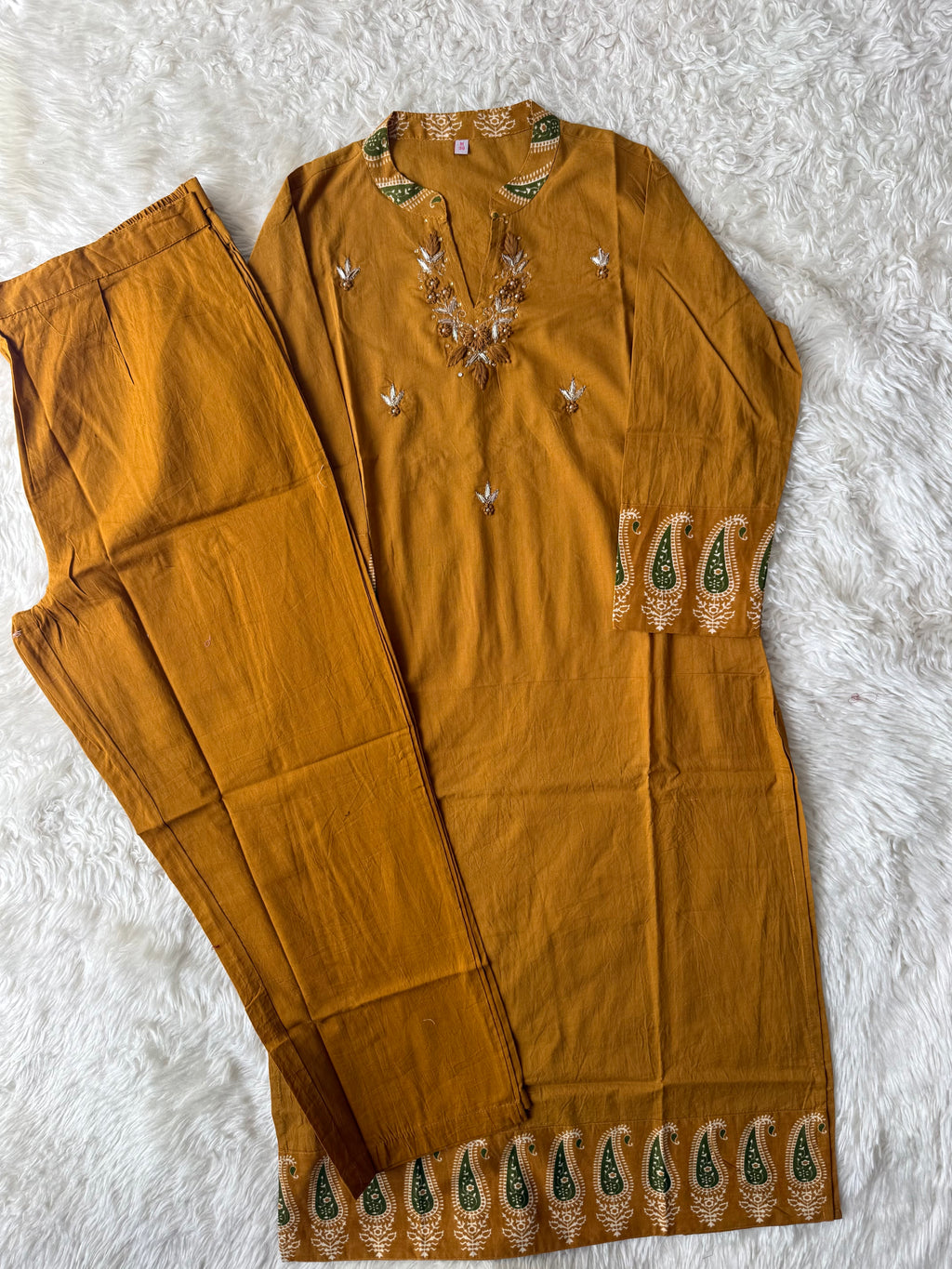 Premium Cotton Kurti Pant Set