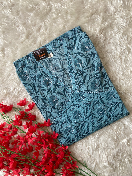 Premium Cotton Alia Pattern kurti