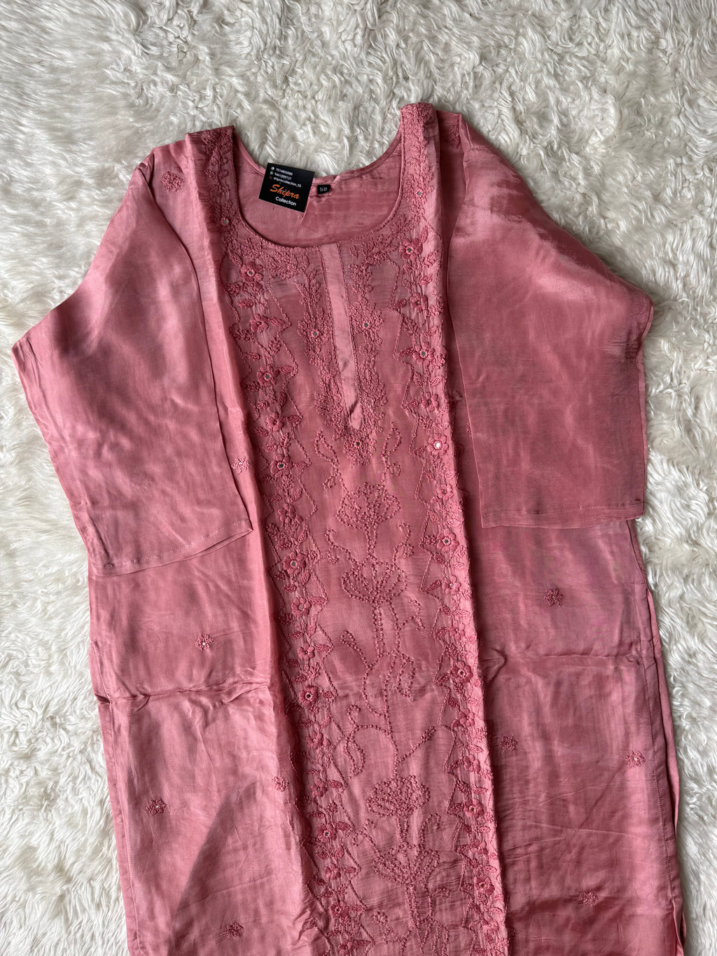 “ Plus Size” Premium Muslin Kurti Pant Dupatta Set