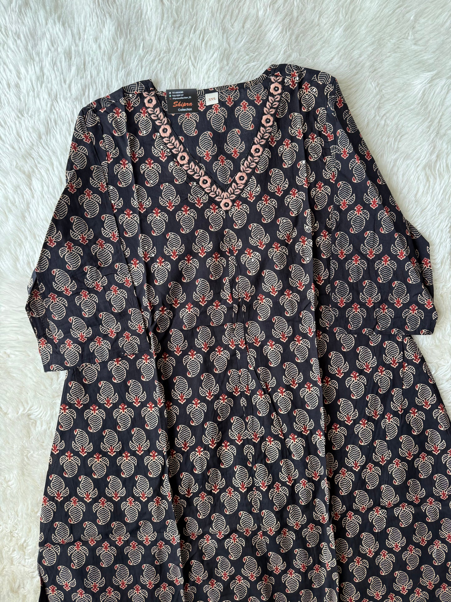 Premium Cotton Kurti Pant Dupatta Set