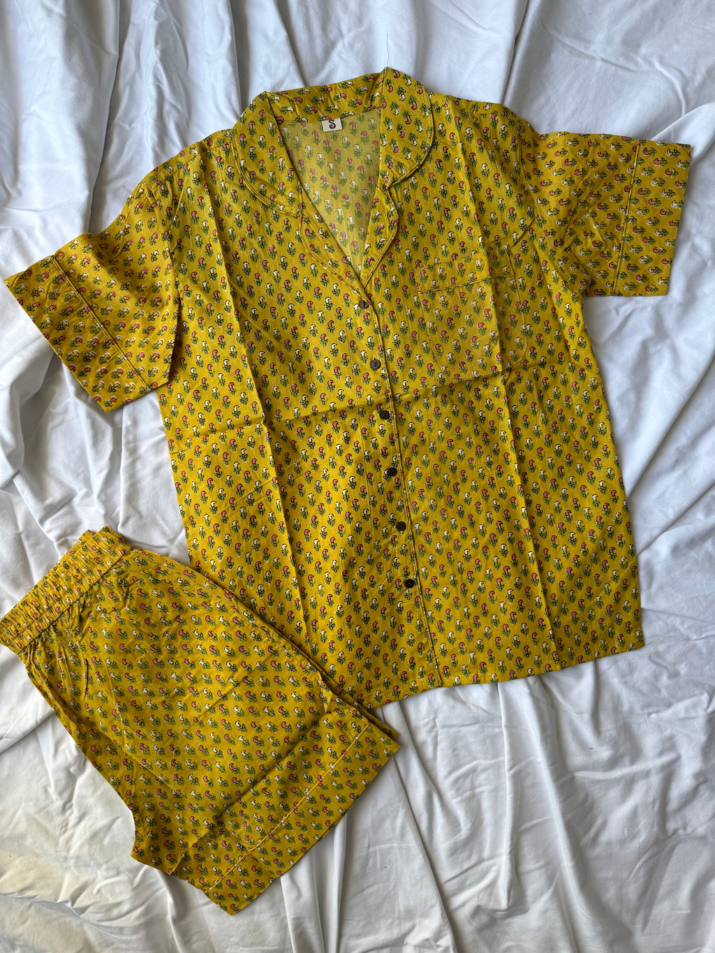 Premium Cotton Shorts Set