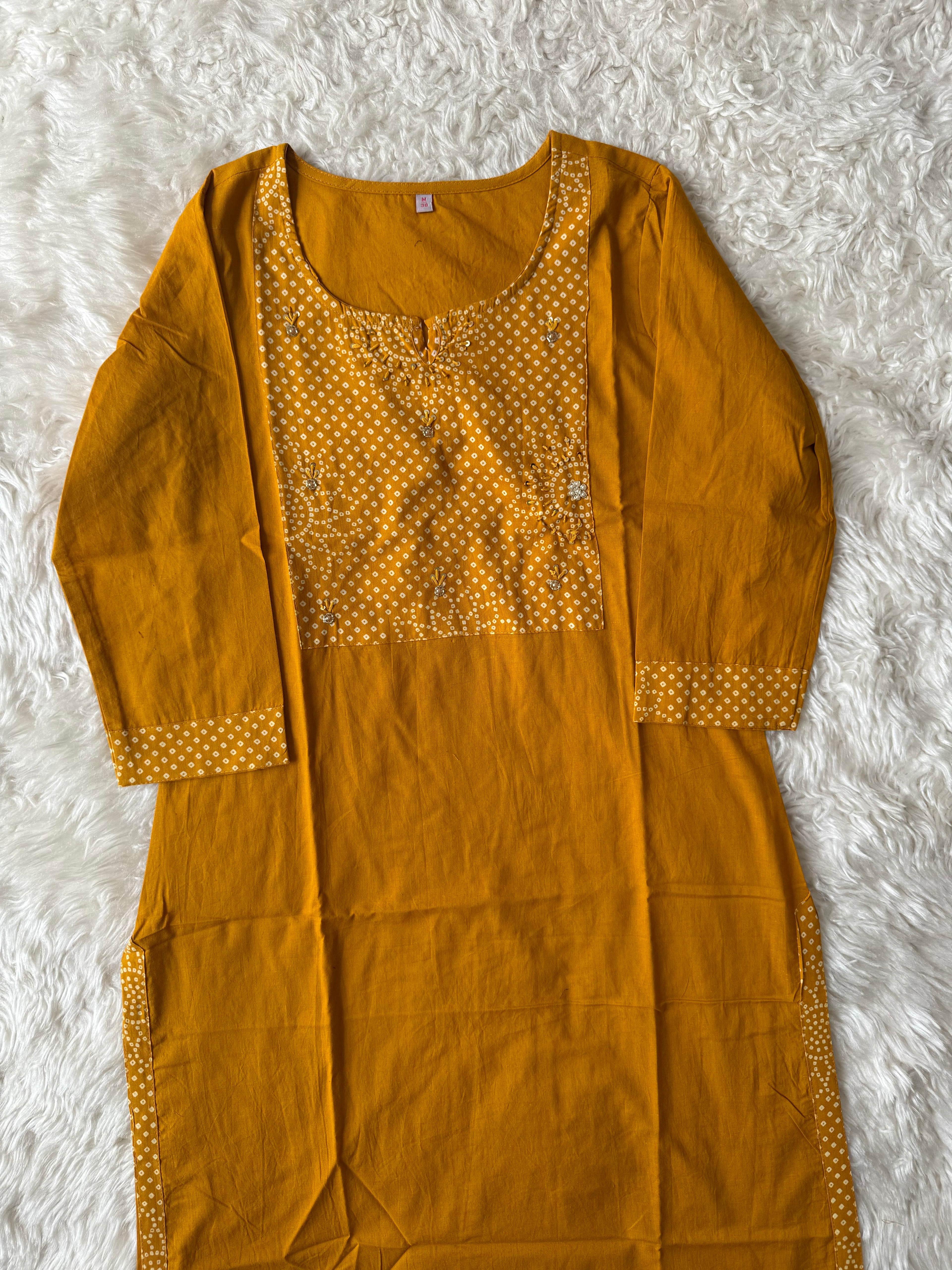 Premium Cotton Kurti Pant Set