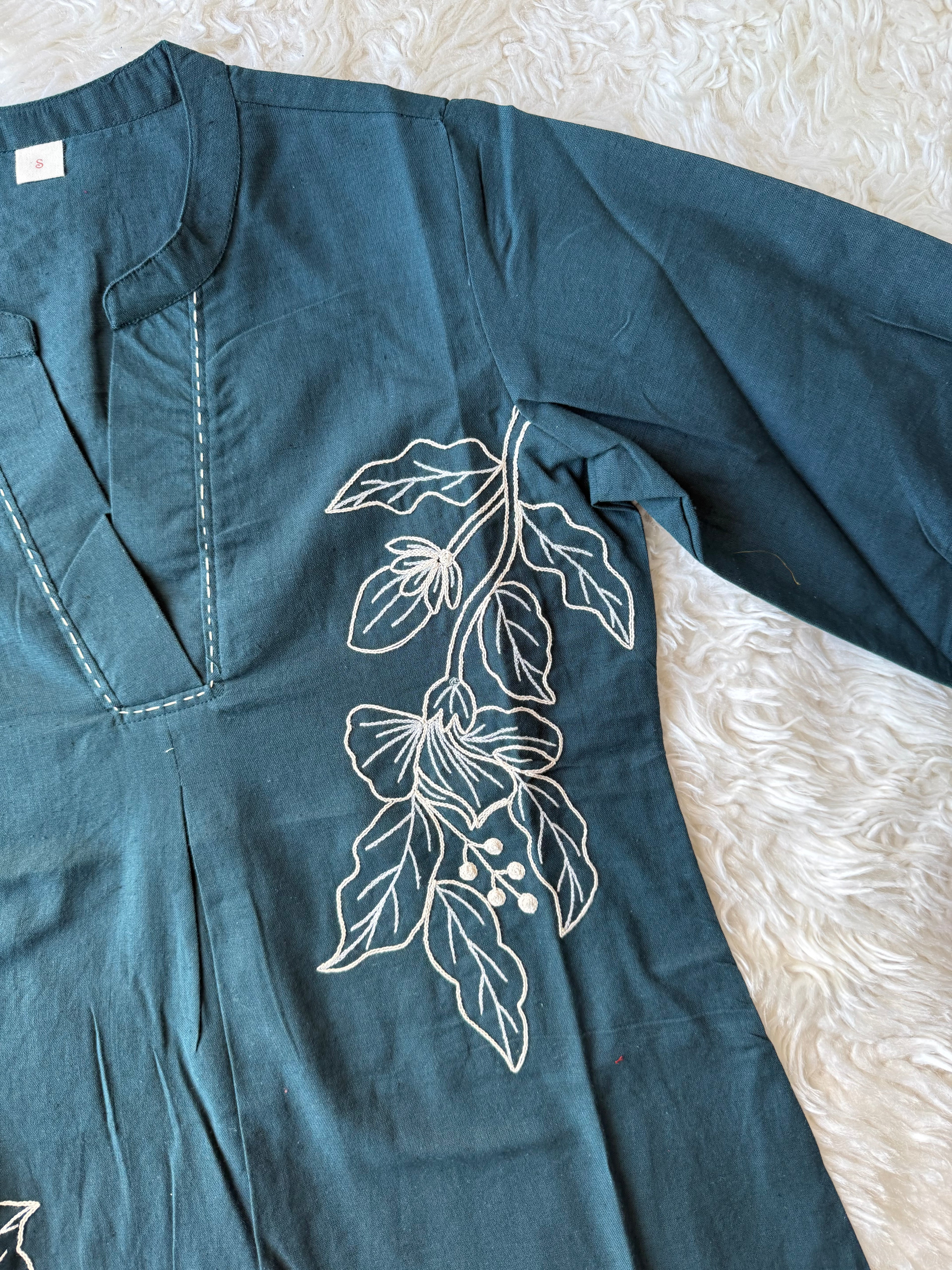 Khadi Cotton Short Kurti