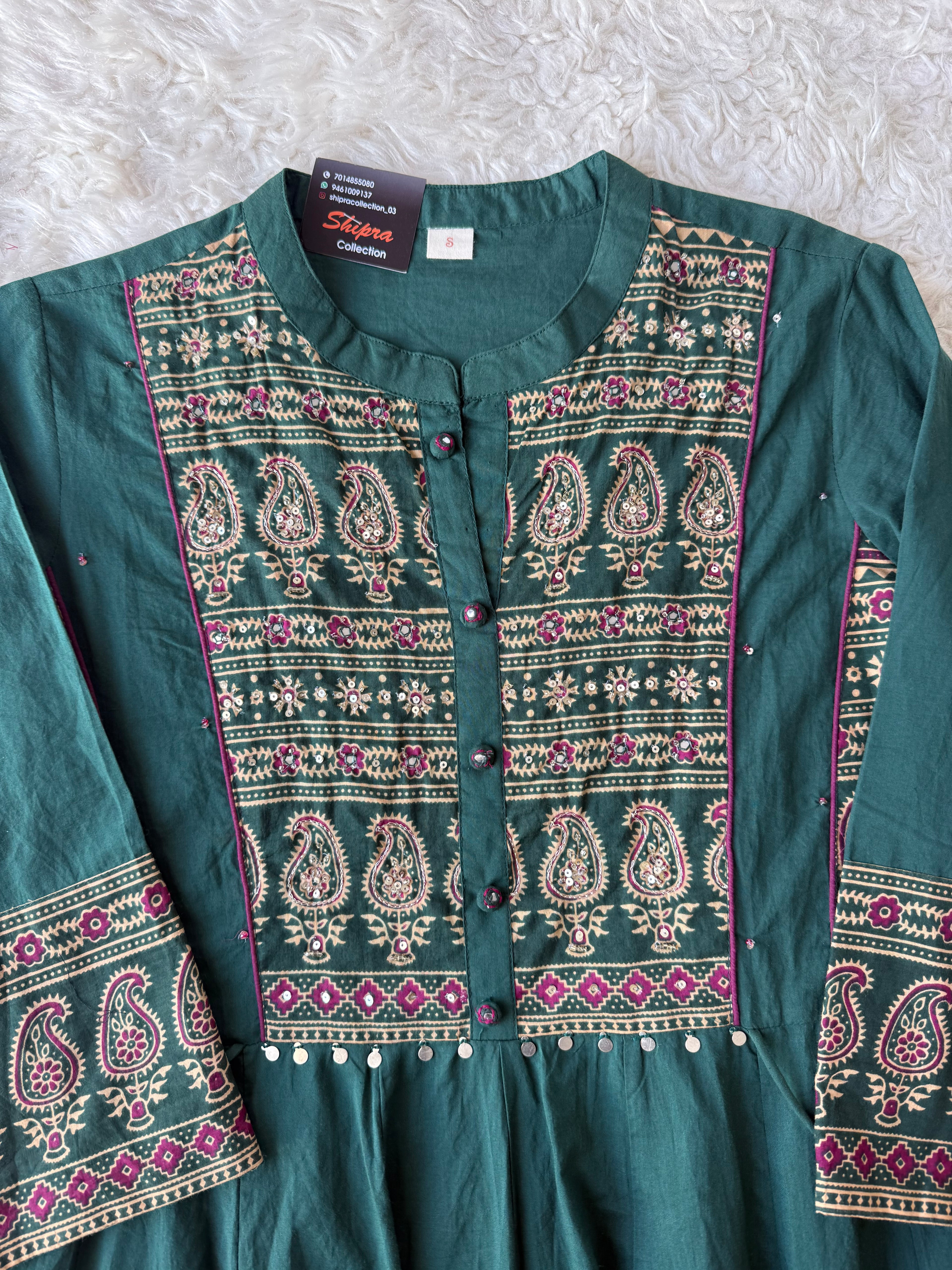 Premium Cotton Kurti Pant Dupatta Set