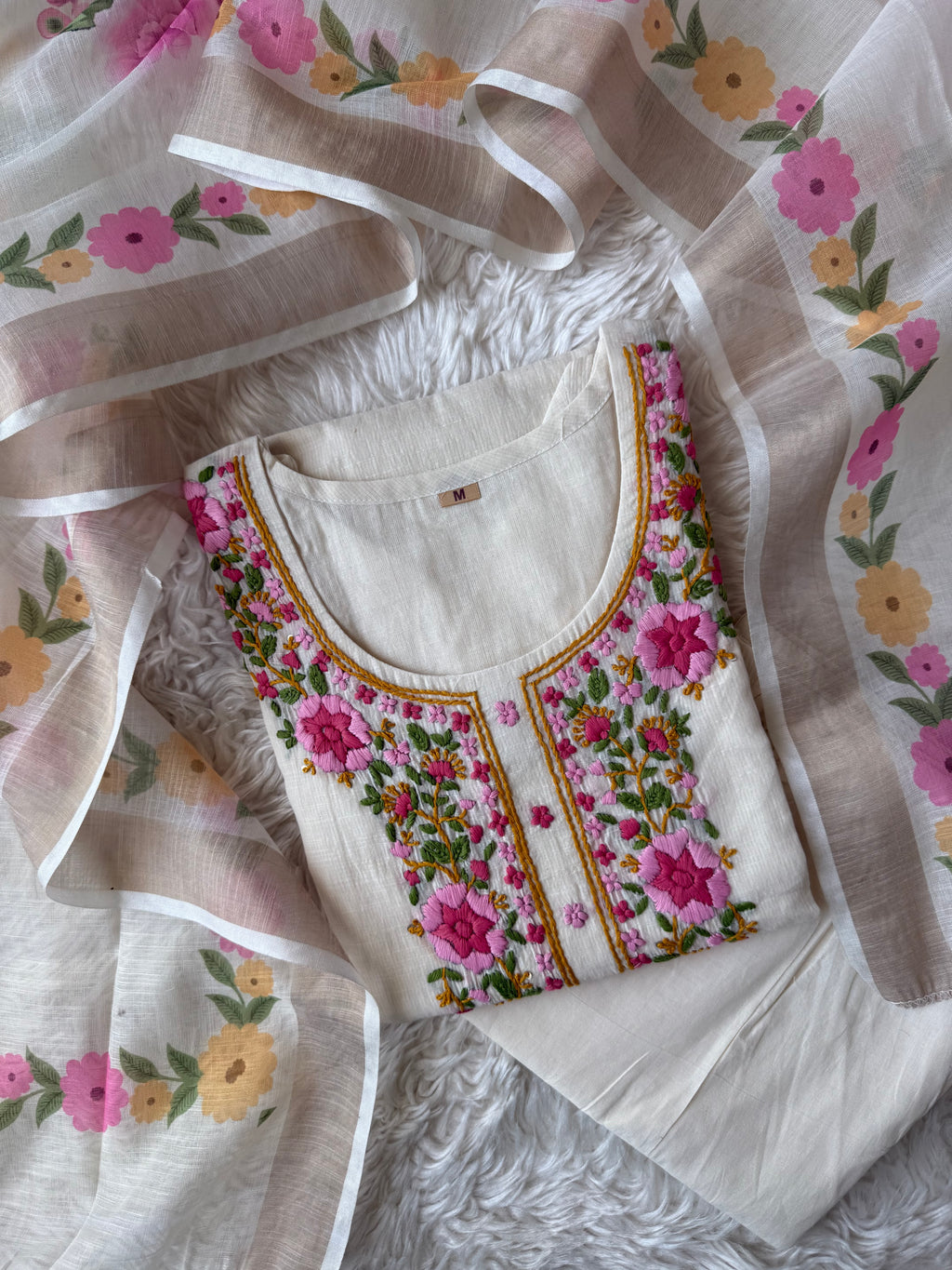 Premium Mul Cotton Embroidery Work Collection 🌸