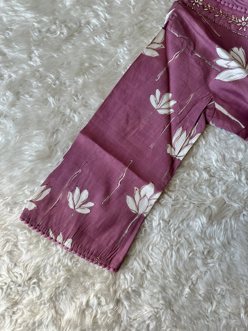 Pure Muslin Silk Co-ord Set