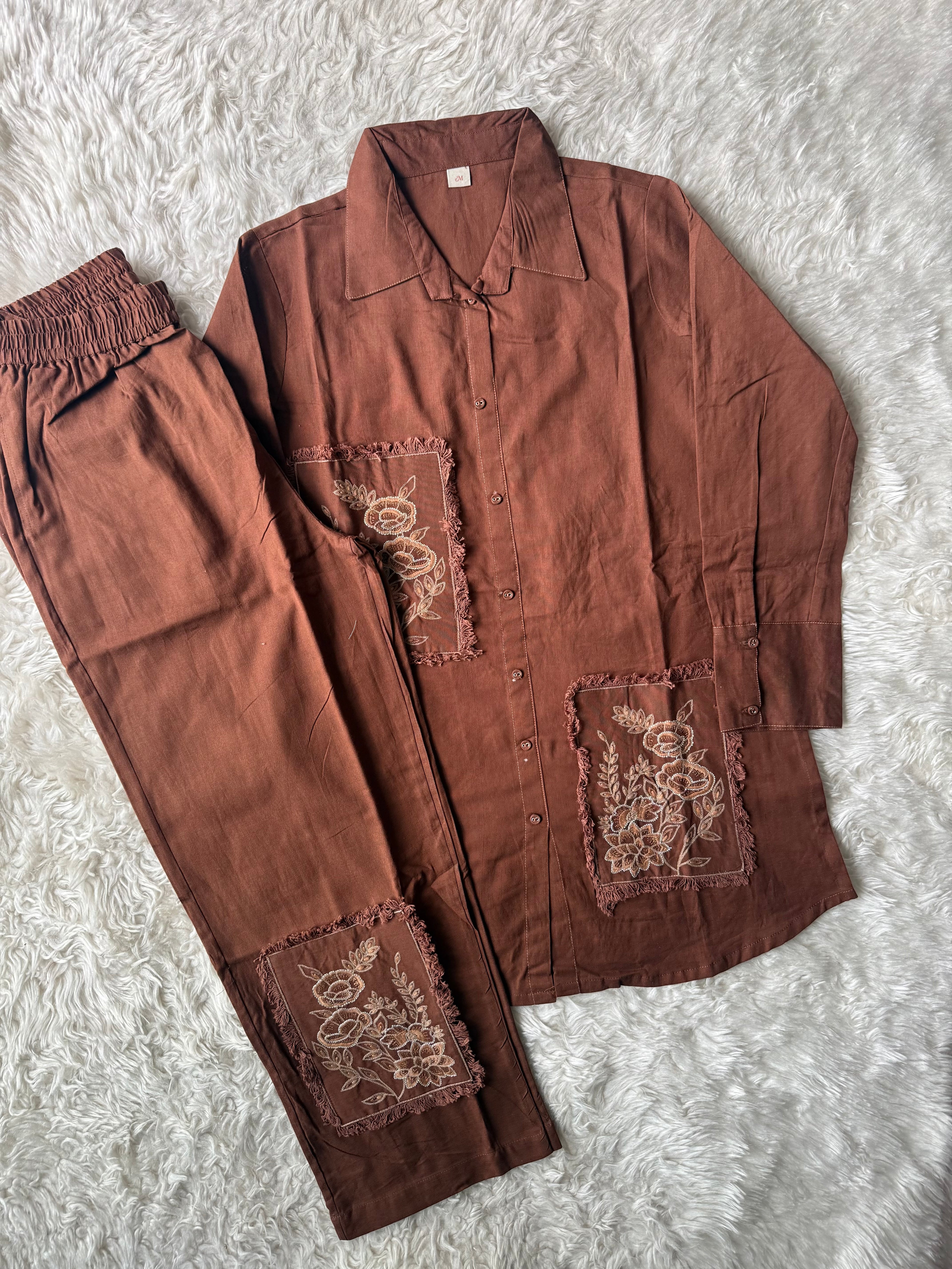 Pure Cotton Co-ord Set