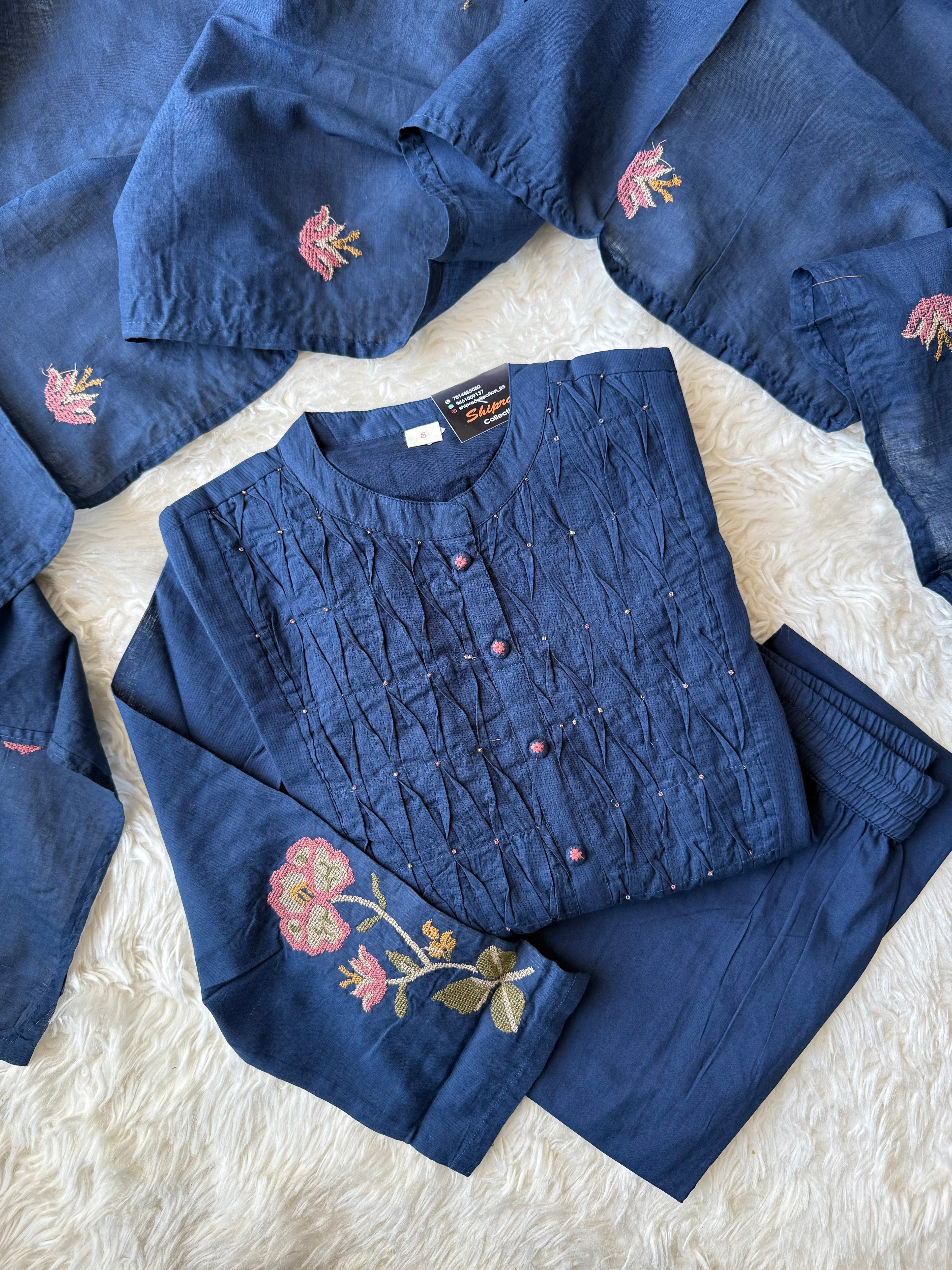Premium Cotton Thread Work Collection
