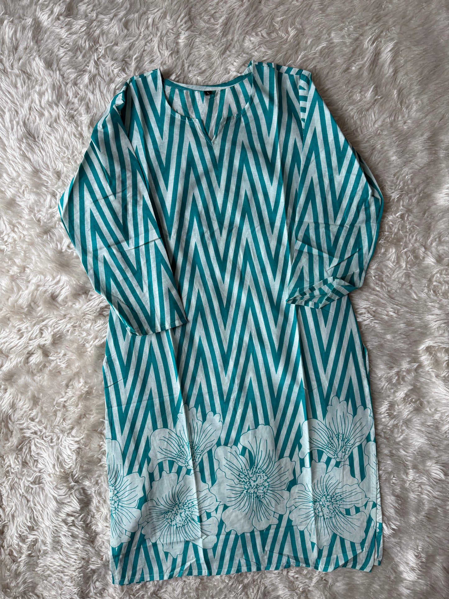 Pure Cotton Kurti