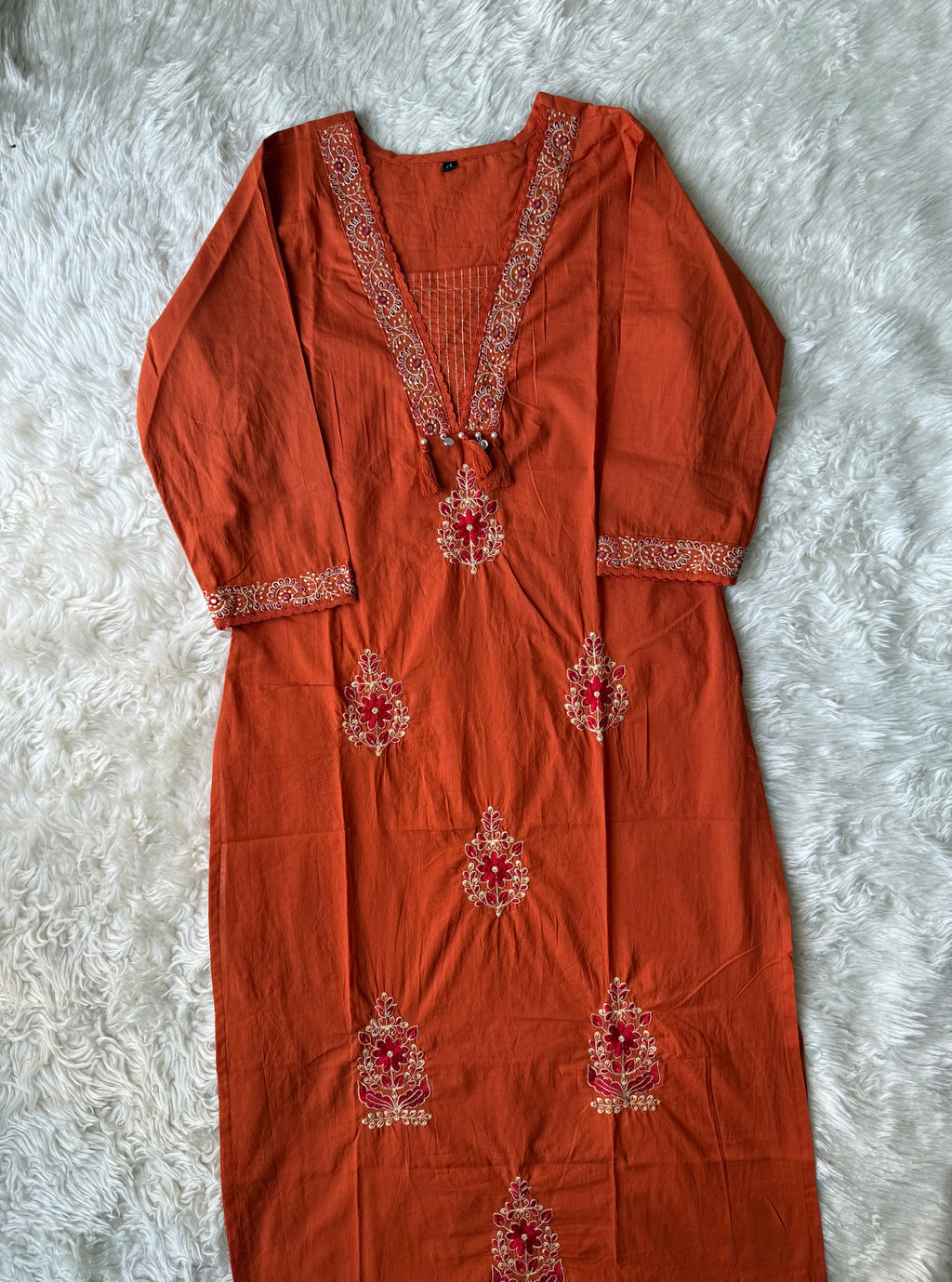 Budget Friendly Kurti Pant Dupatta Set