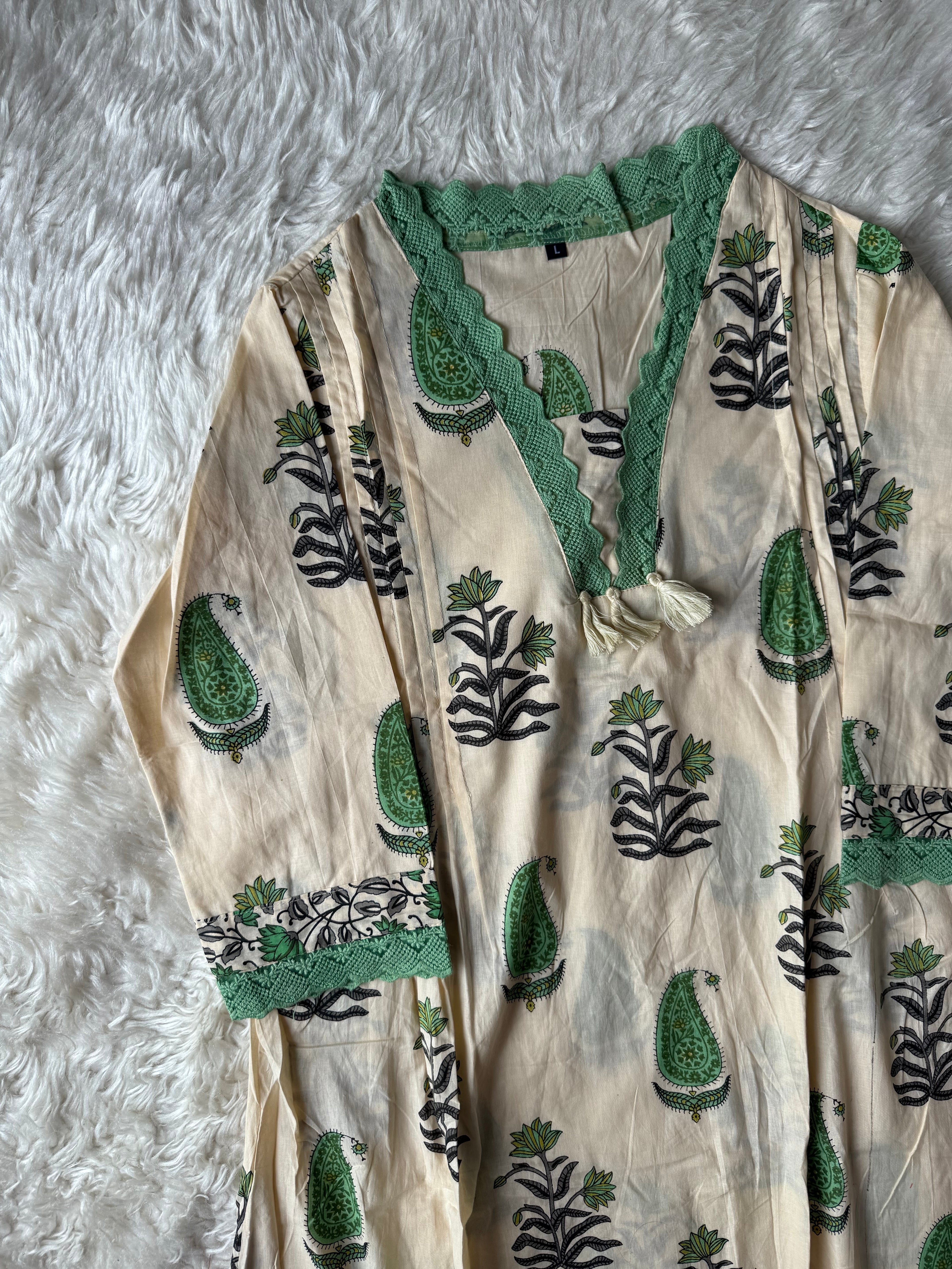 Budget Friendly Kurti Pant Dupatta Set