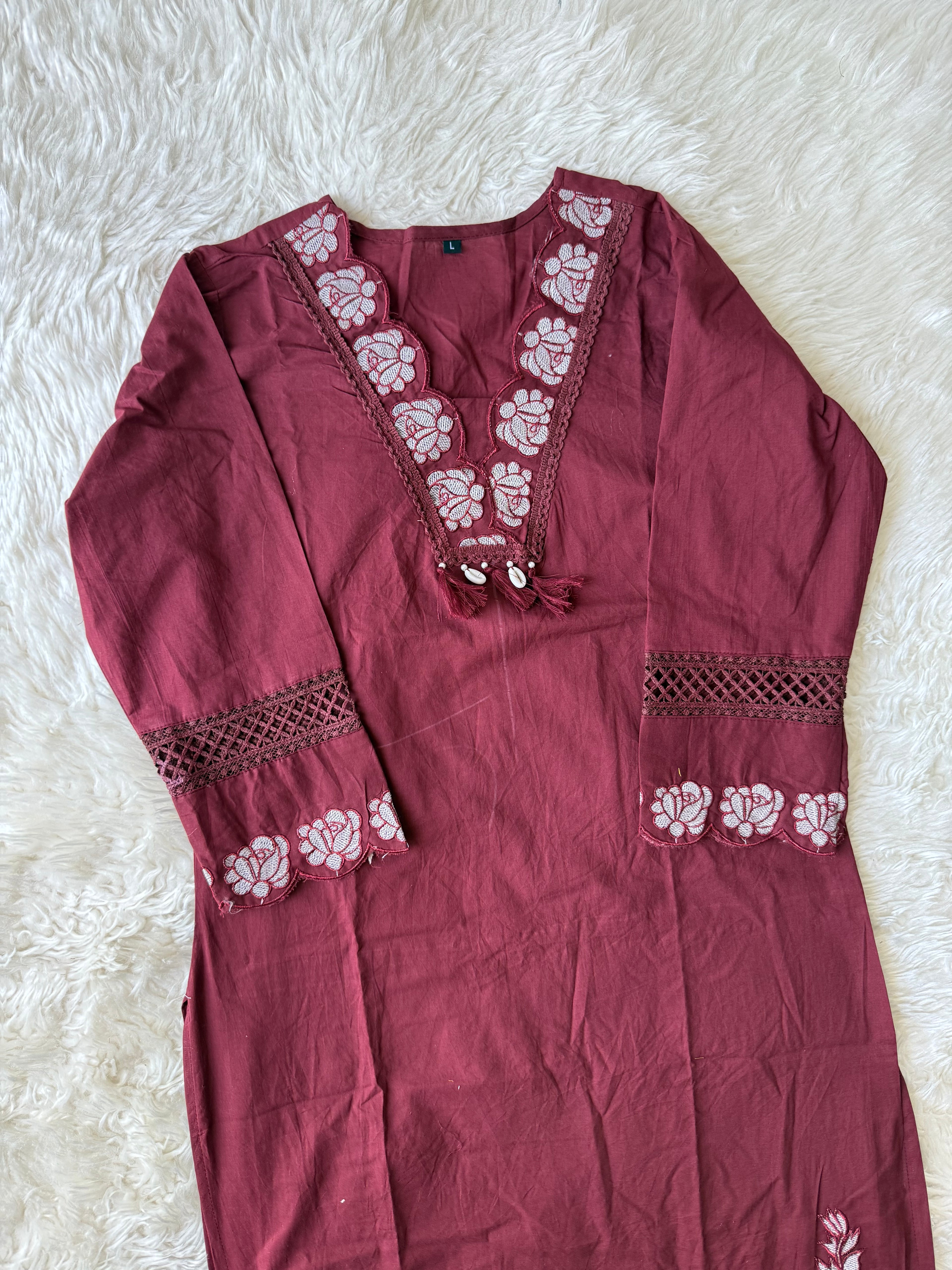 Budget Friendly Kurti Pant Dupatta Set