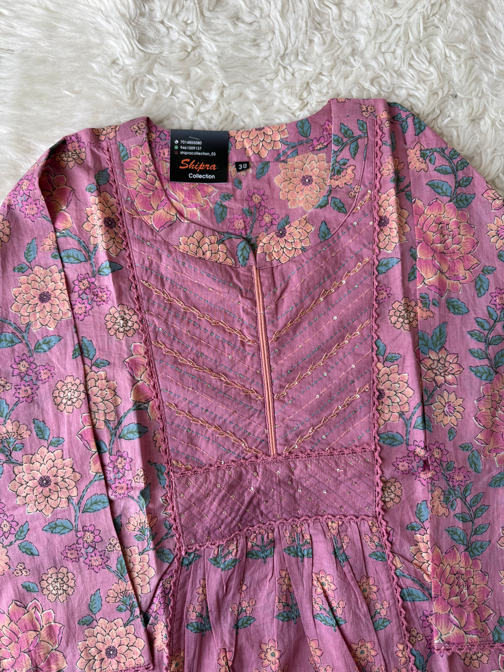 Premium Cotton Kurti Plazo Pant Set