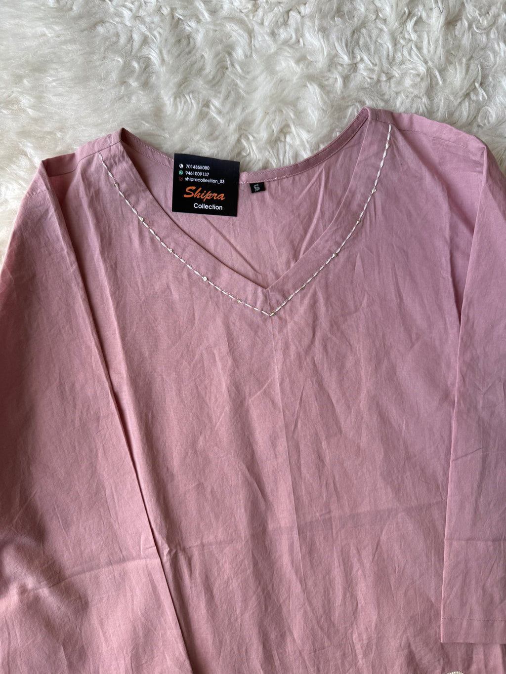 Breathable Cotton Patch Work Co-ord Set