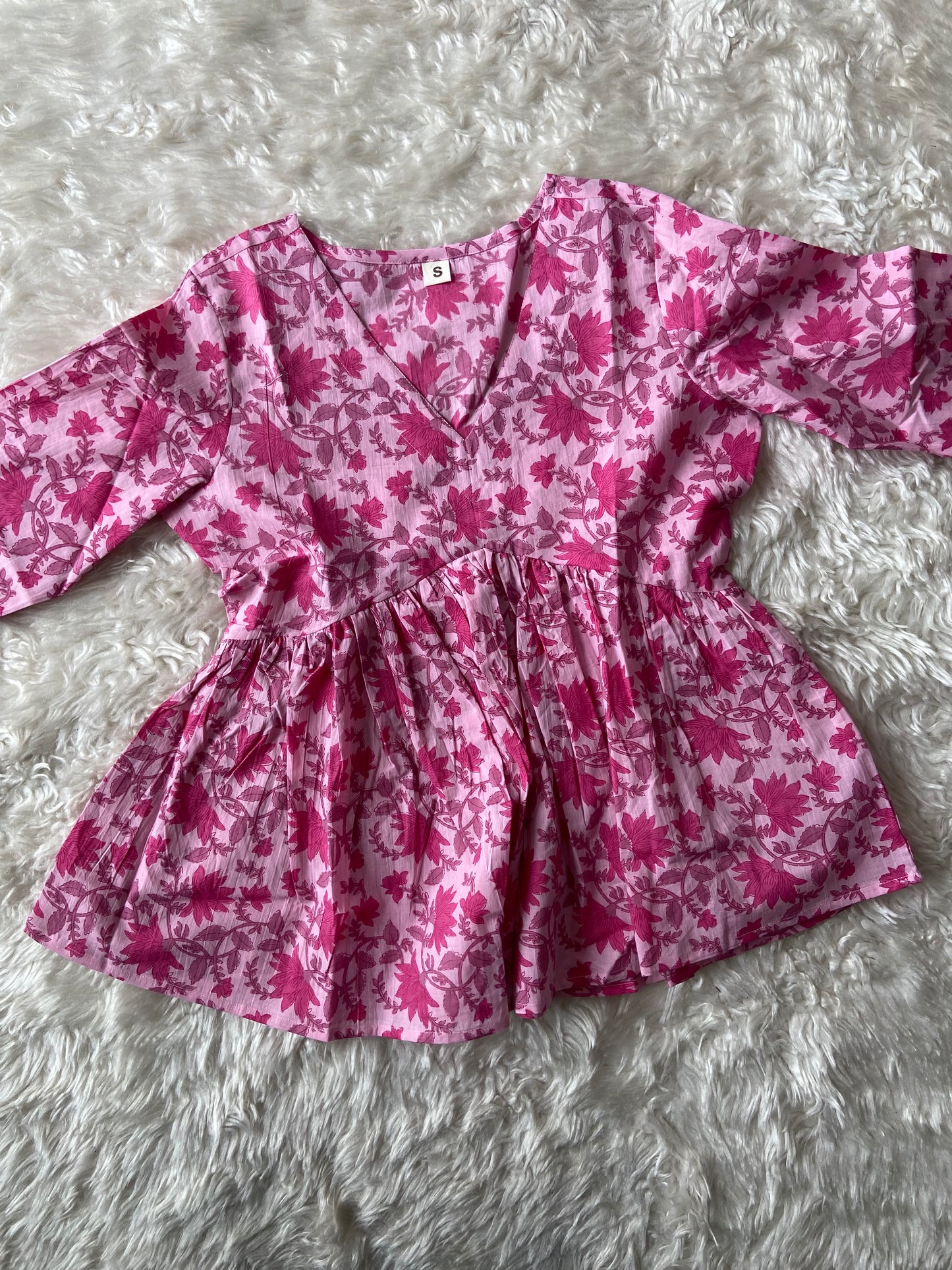 Premium Cotton Peplum Kurti