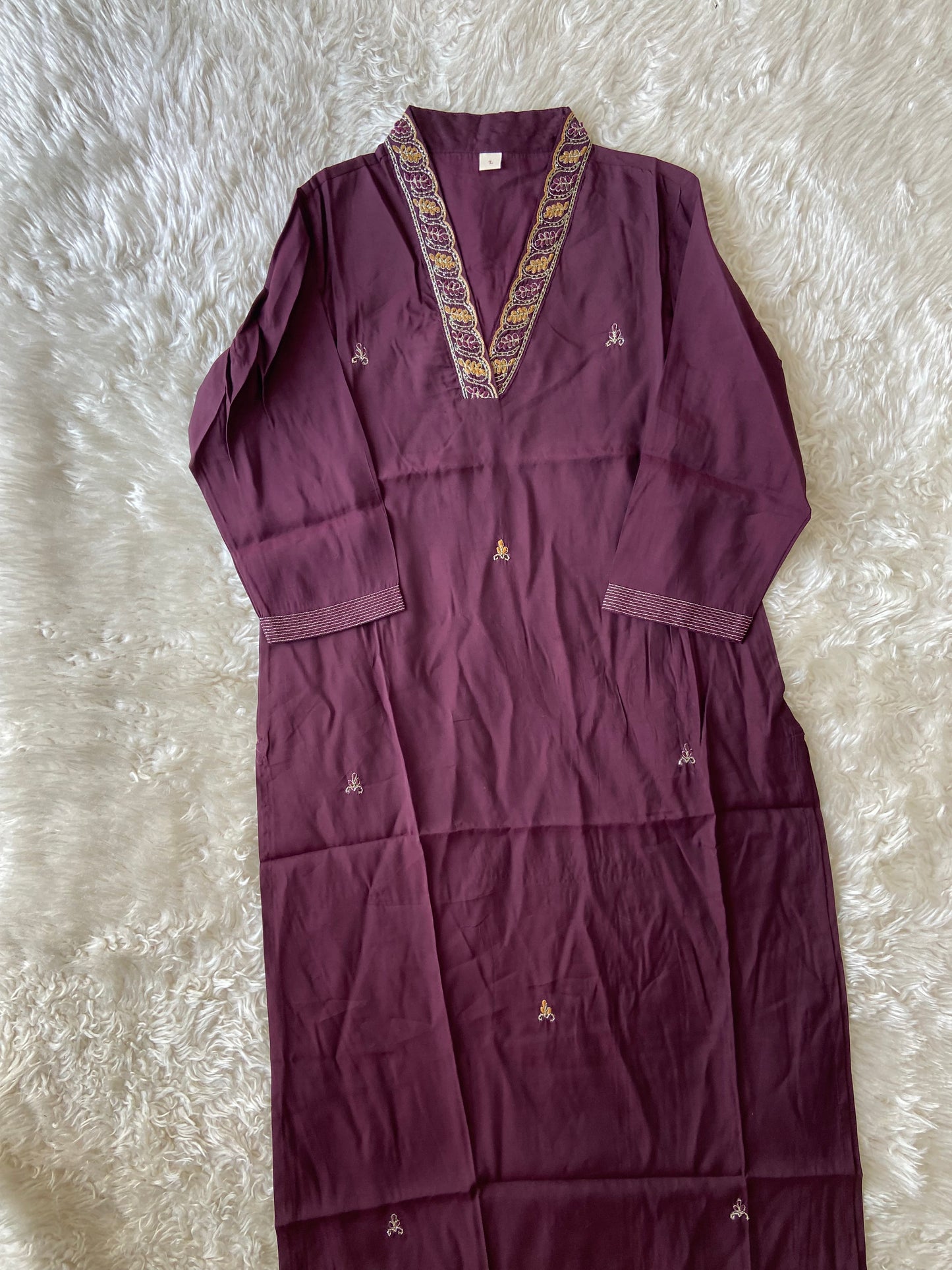 Pure Muslin Silk kurti