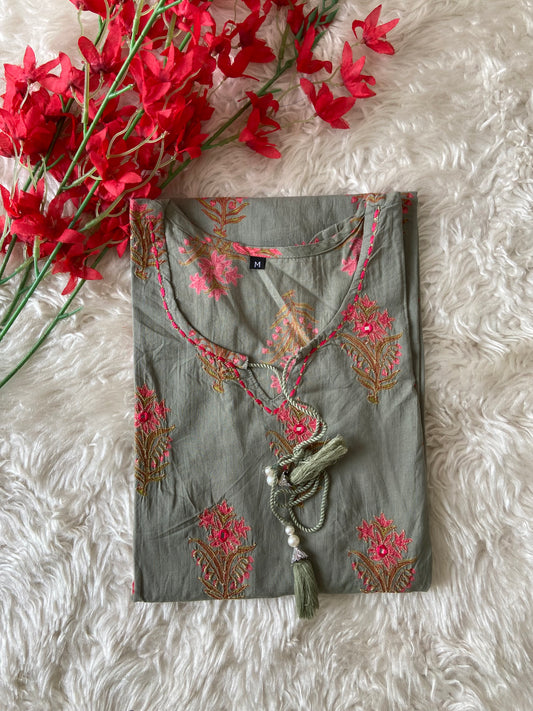 Pure Cotton Kurti