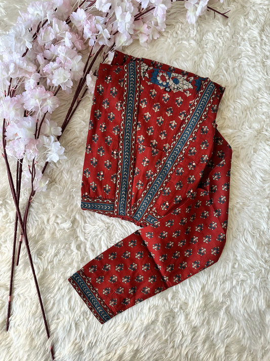 Premium Cotton Alia Flare Kurti