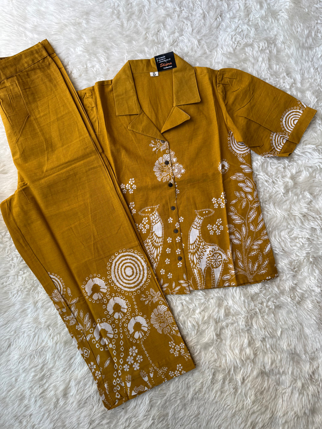 Soft Khadi Cotton Co-ord Set