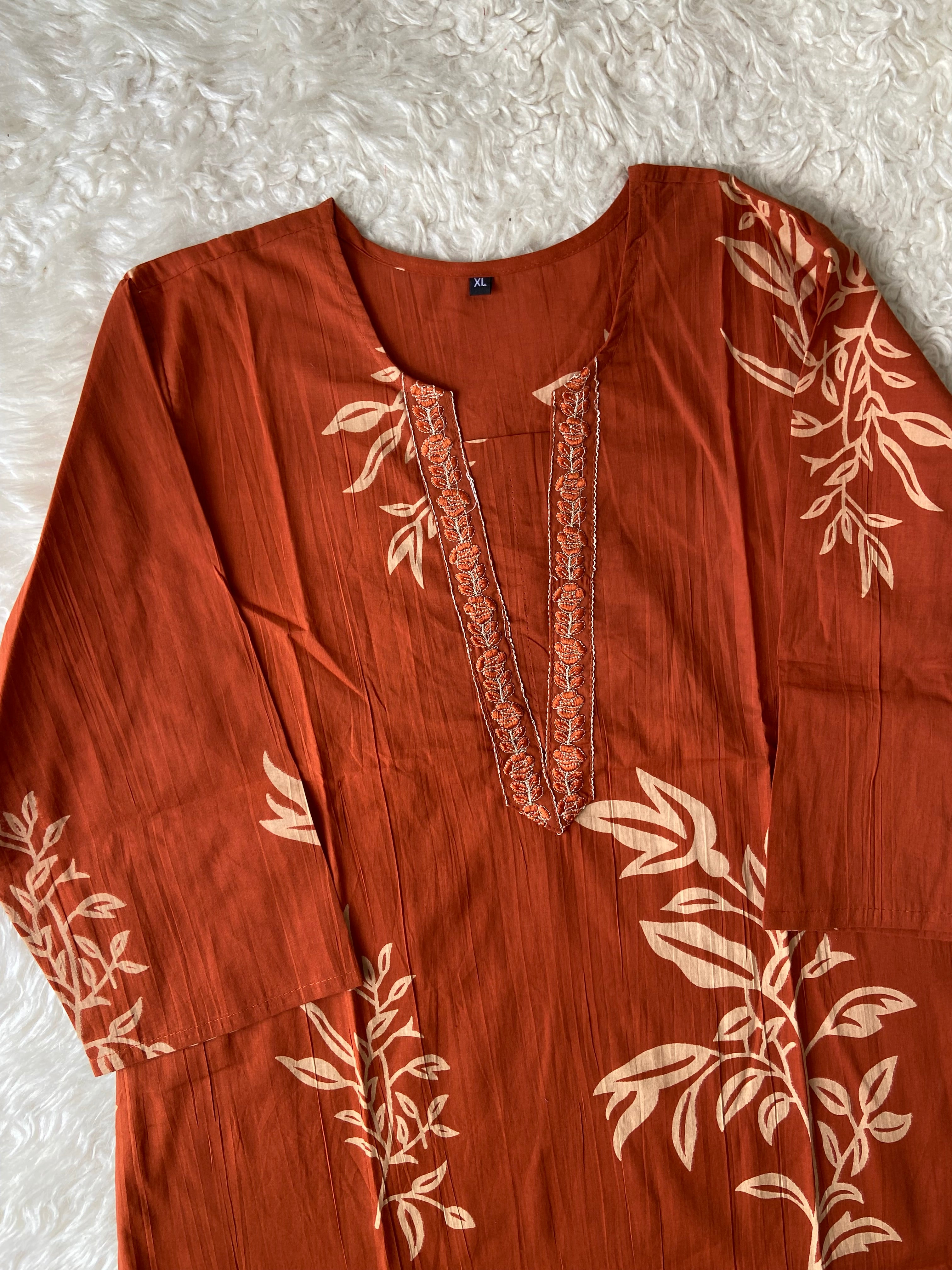 Budget Friendly Kurti Pant Dupatta Set