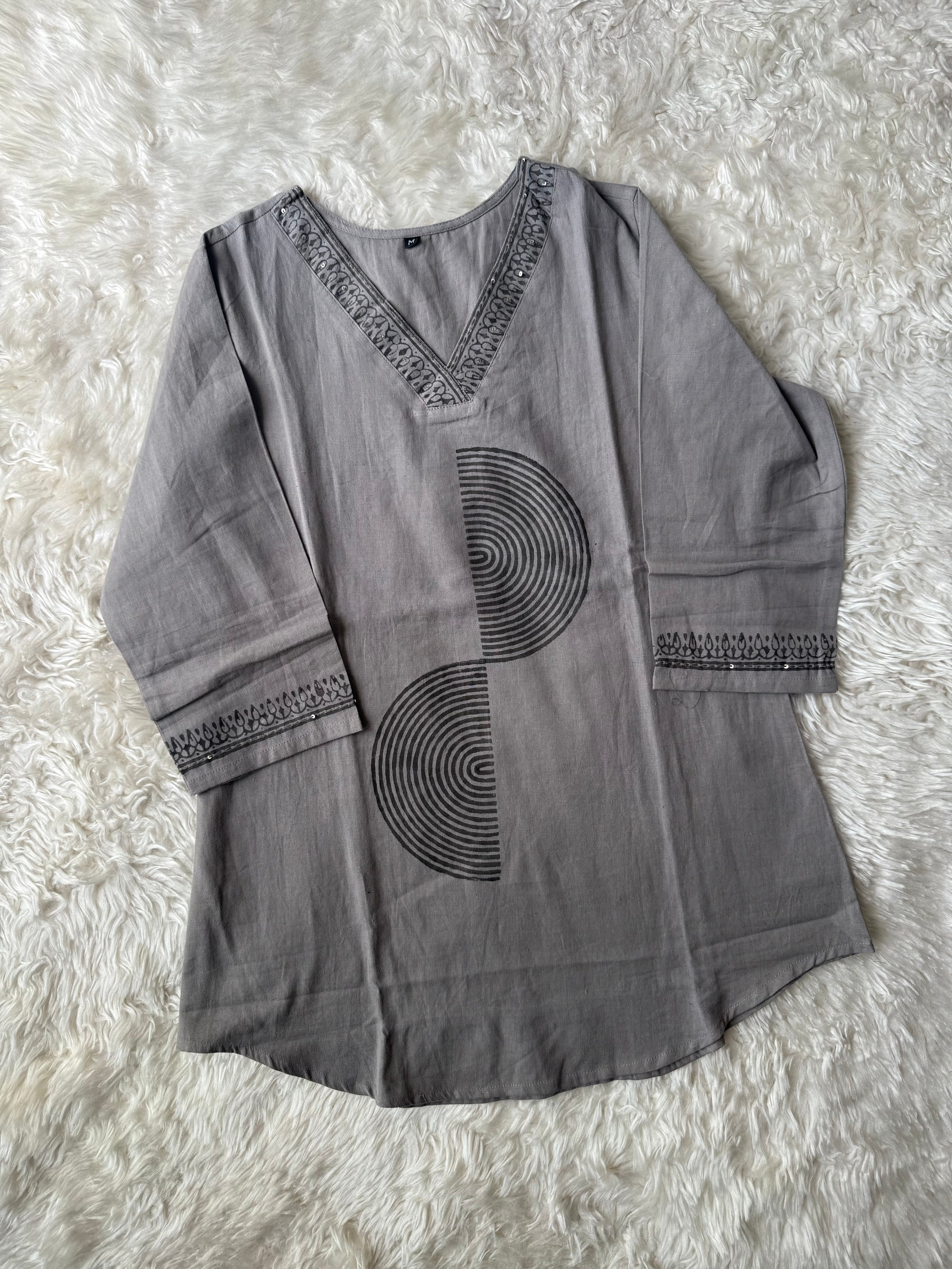 Soft Khadi Cotton  Co-ord Set