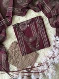 Premium Cotton Kurti Pant Dupatta Set