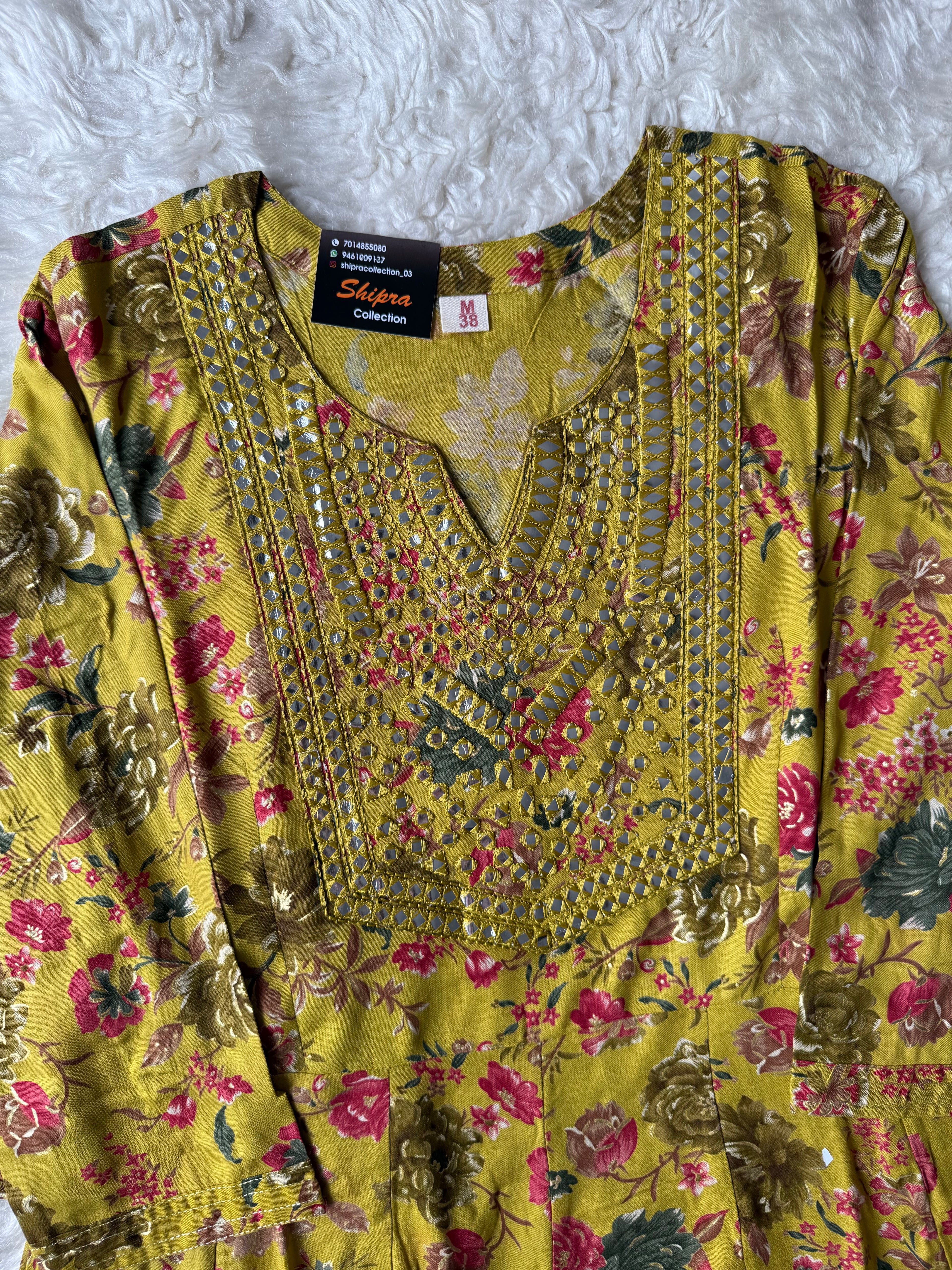 Rayon FLARE Kurti