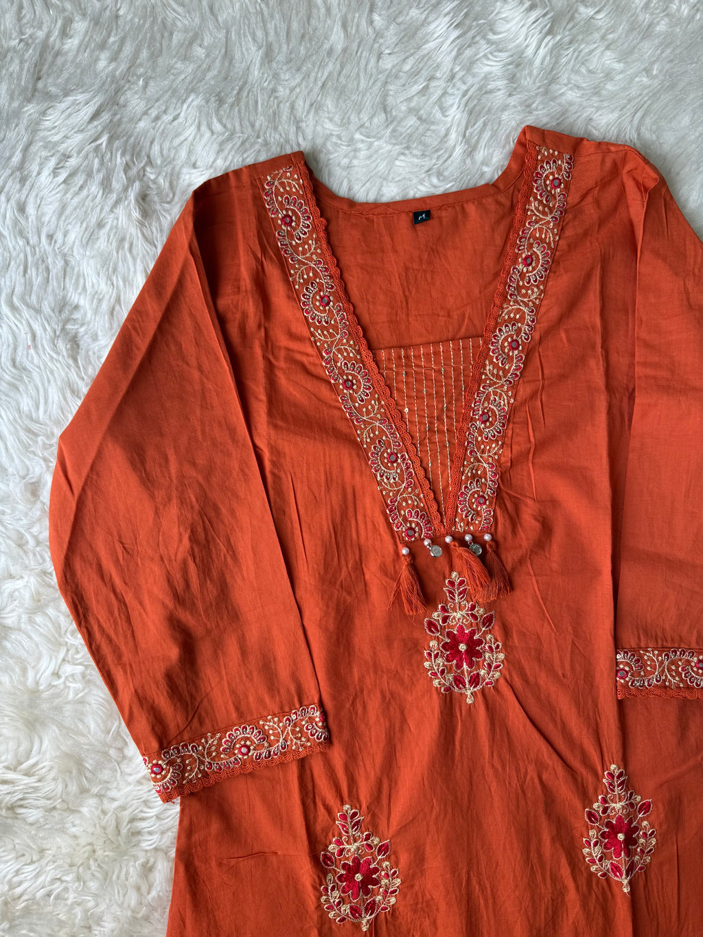 Budget Friendly Kurti Pant Dupatta Set