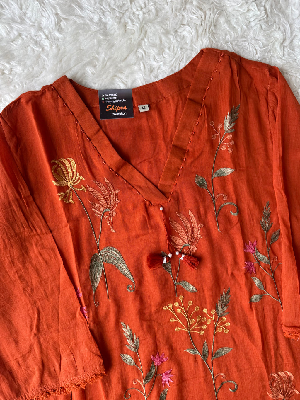 Premium Mul Cotton Thread Work Collection