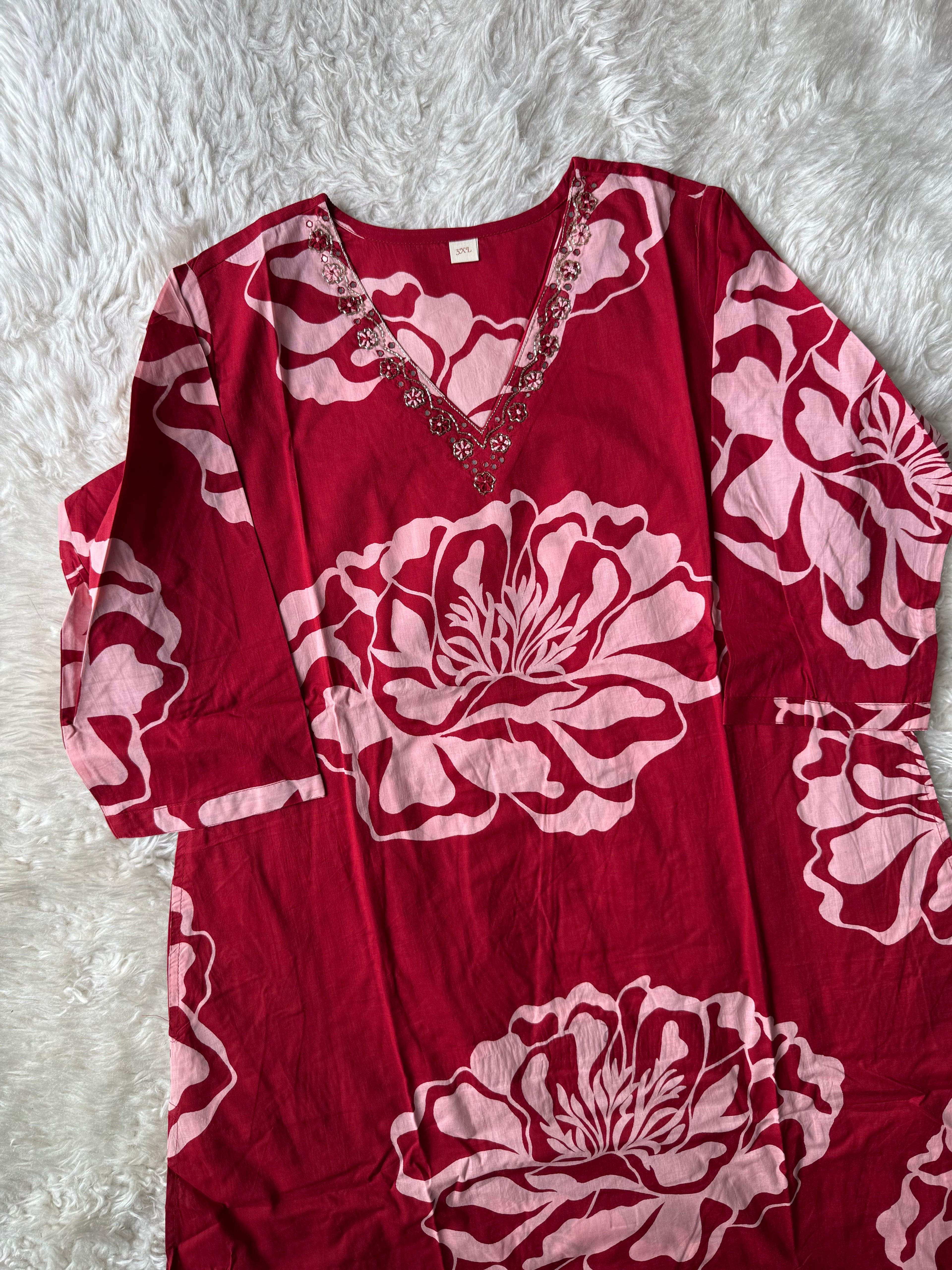 Premium Cotton Kurti Pant Dupatta Set
