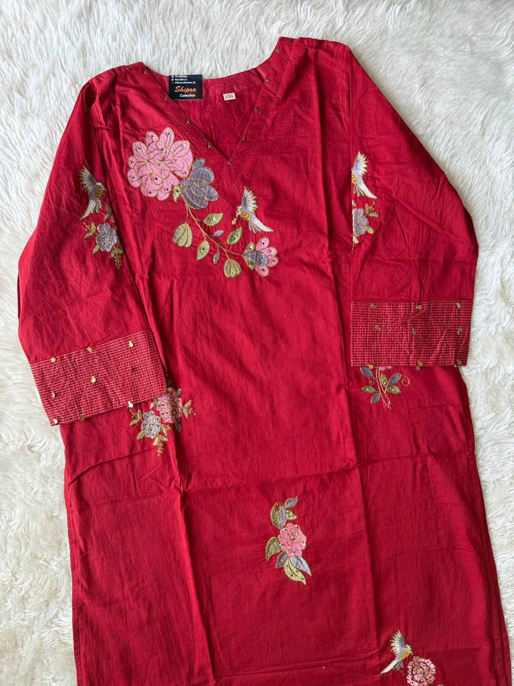 Premium Mul Cotton Thread Work Collection