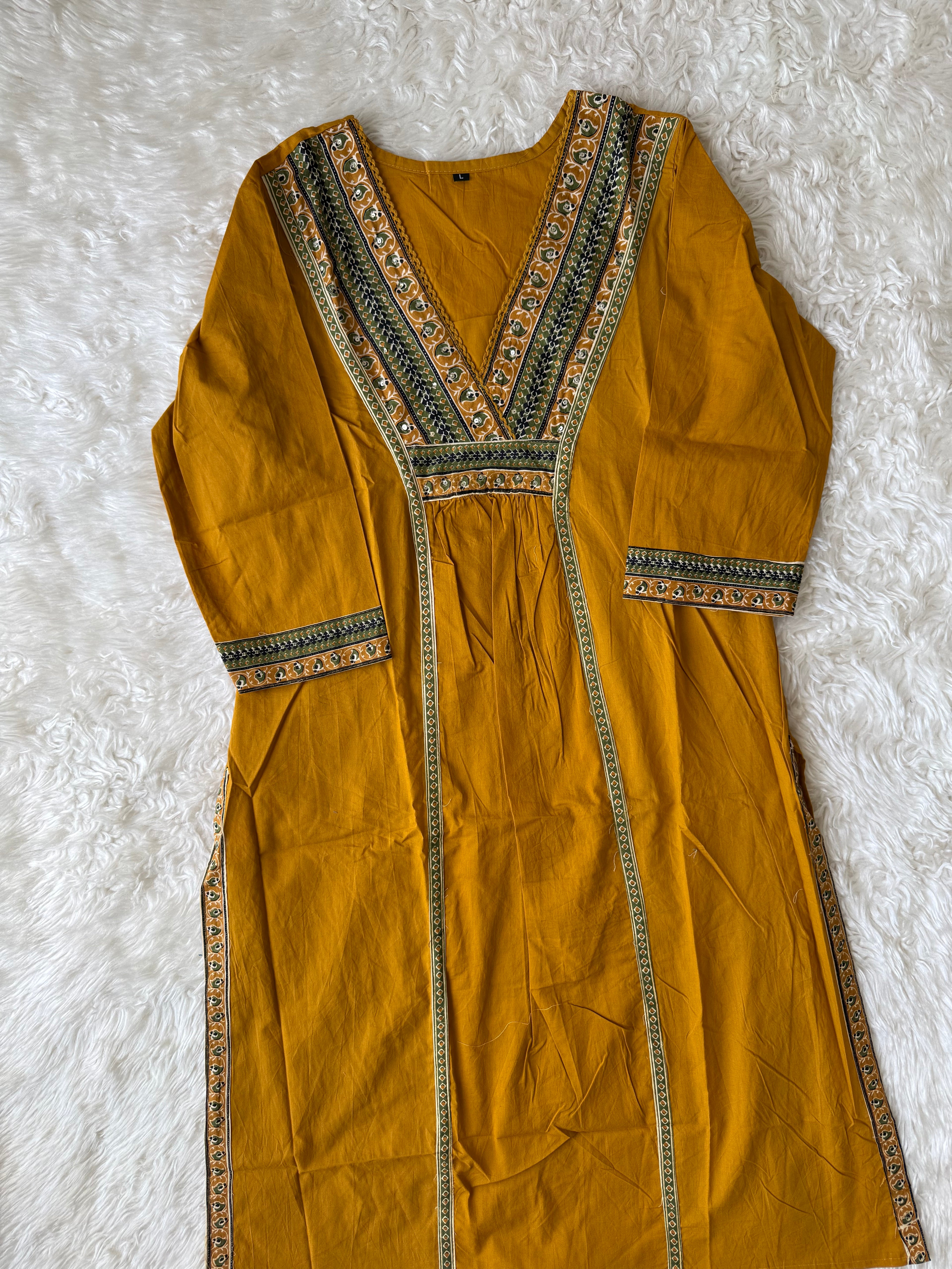Budget Friendly Kurti Pant Dupatta Set