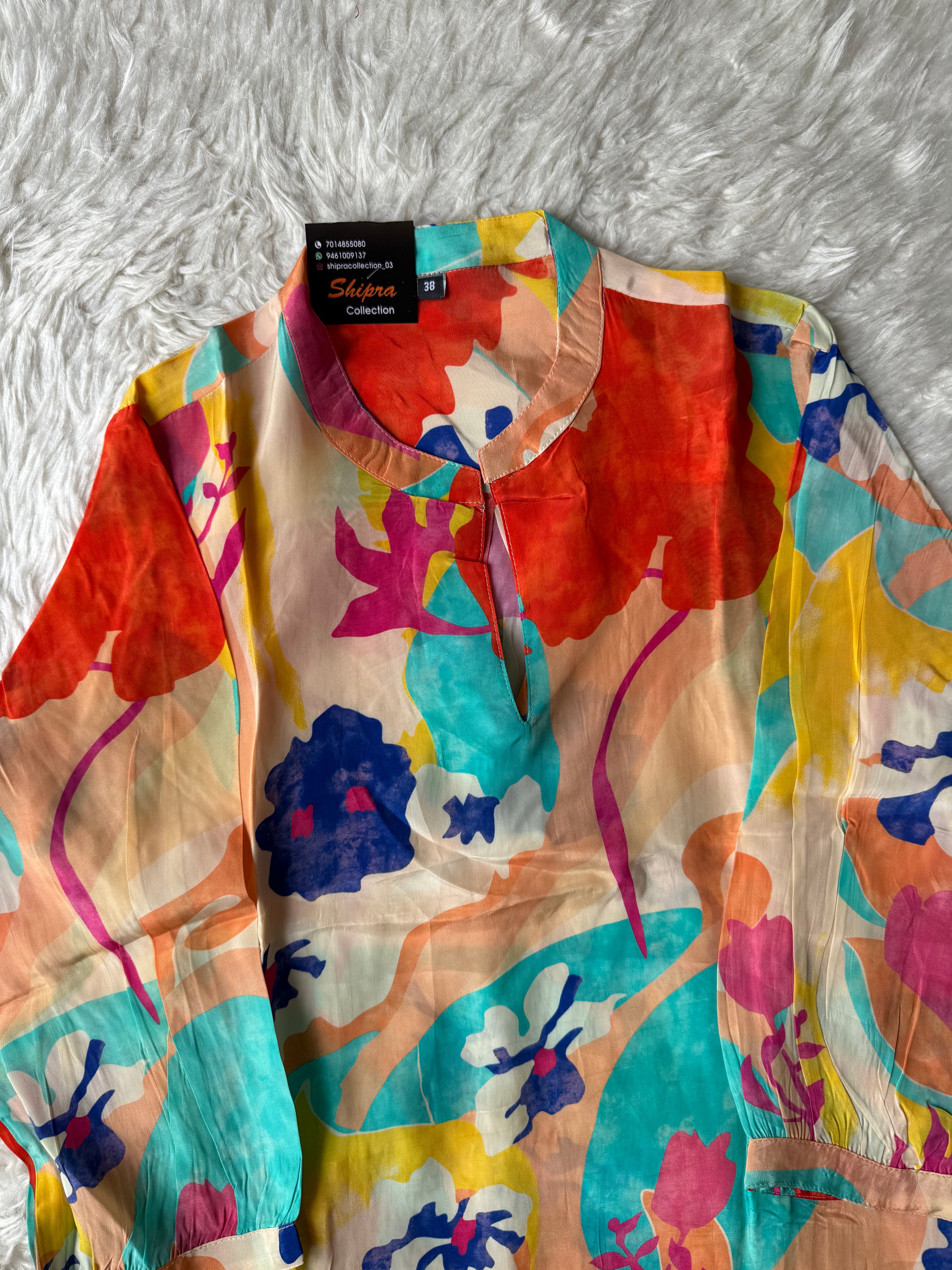 Crepe Silk Co-ord Set