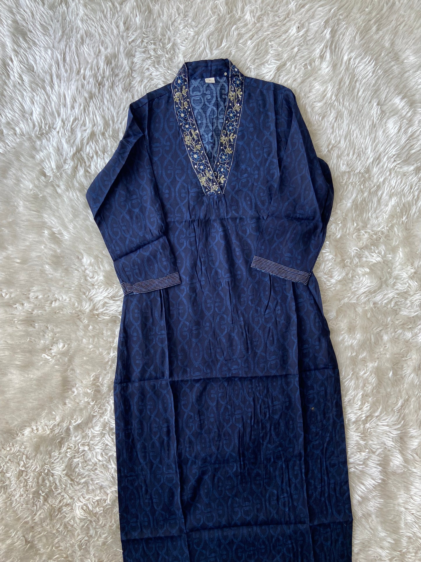 Pure Muslin Silk kurti