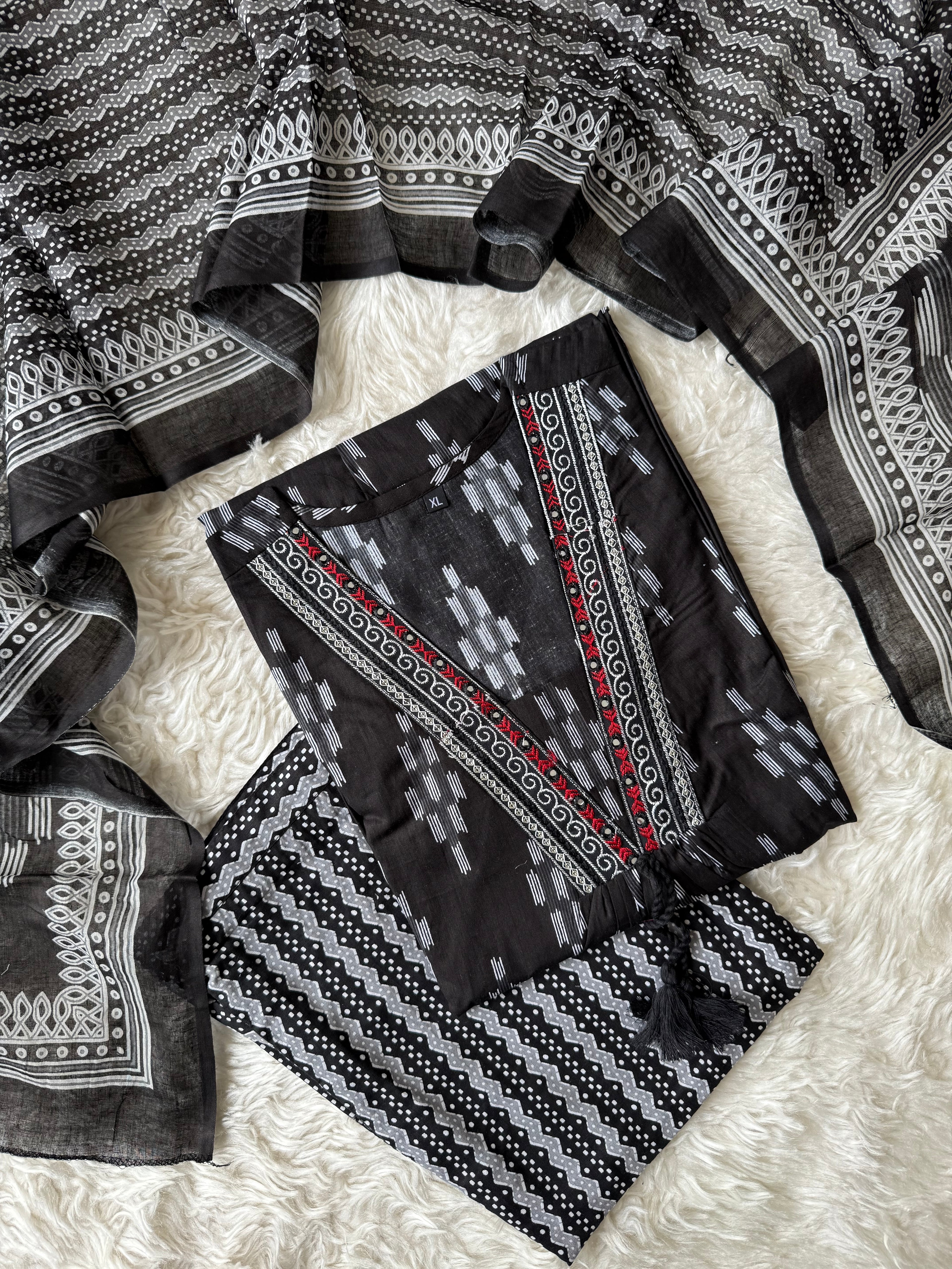 Budget Friendly FLARE Kurti Pant Dupatta Set