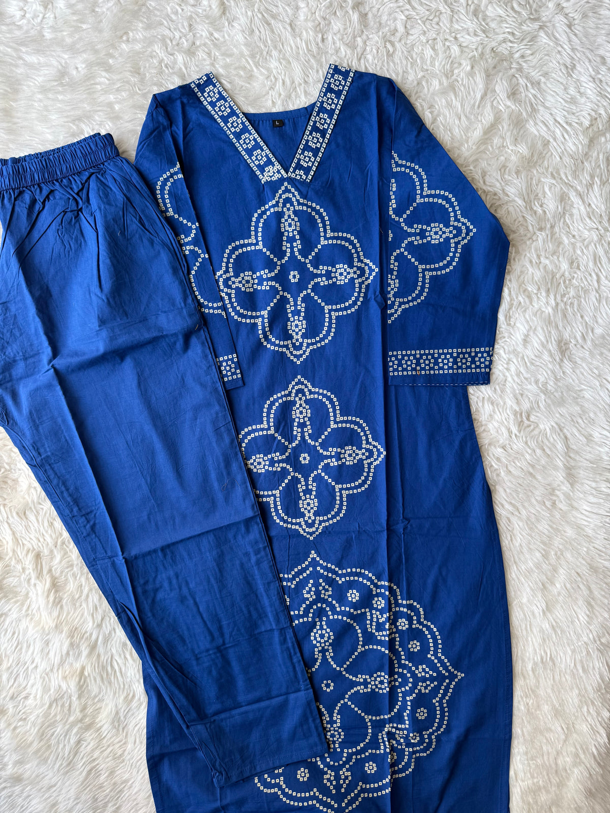Cotton Kurti Pant Set