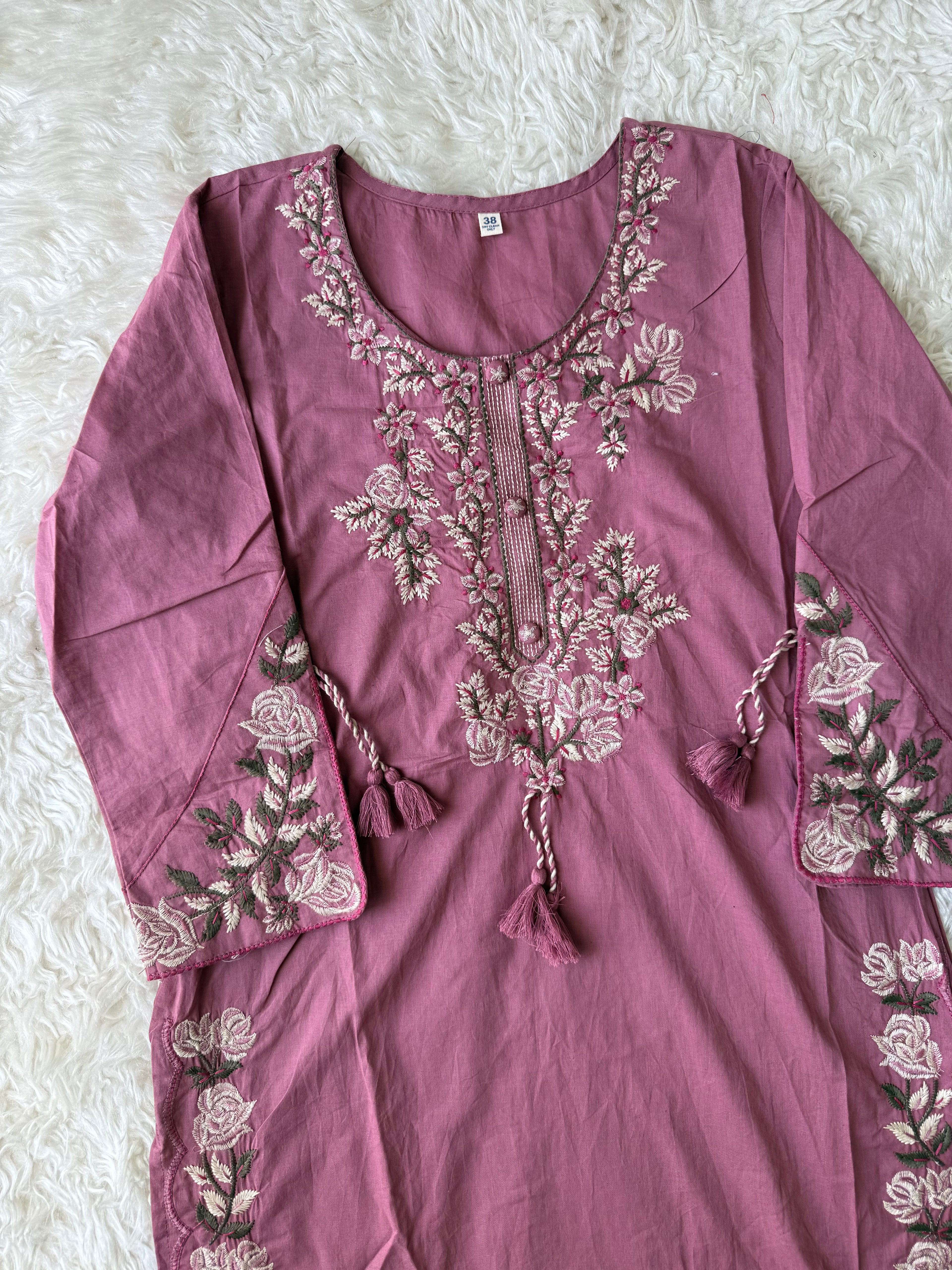Premium Cotton Kurti Pant Dupatta Set