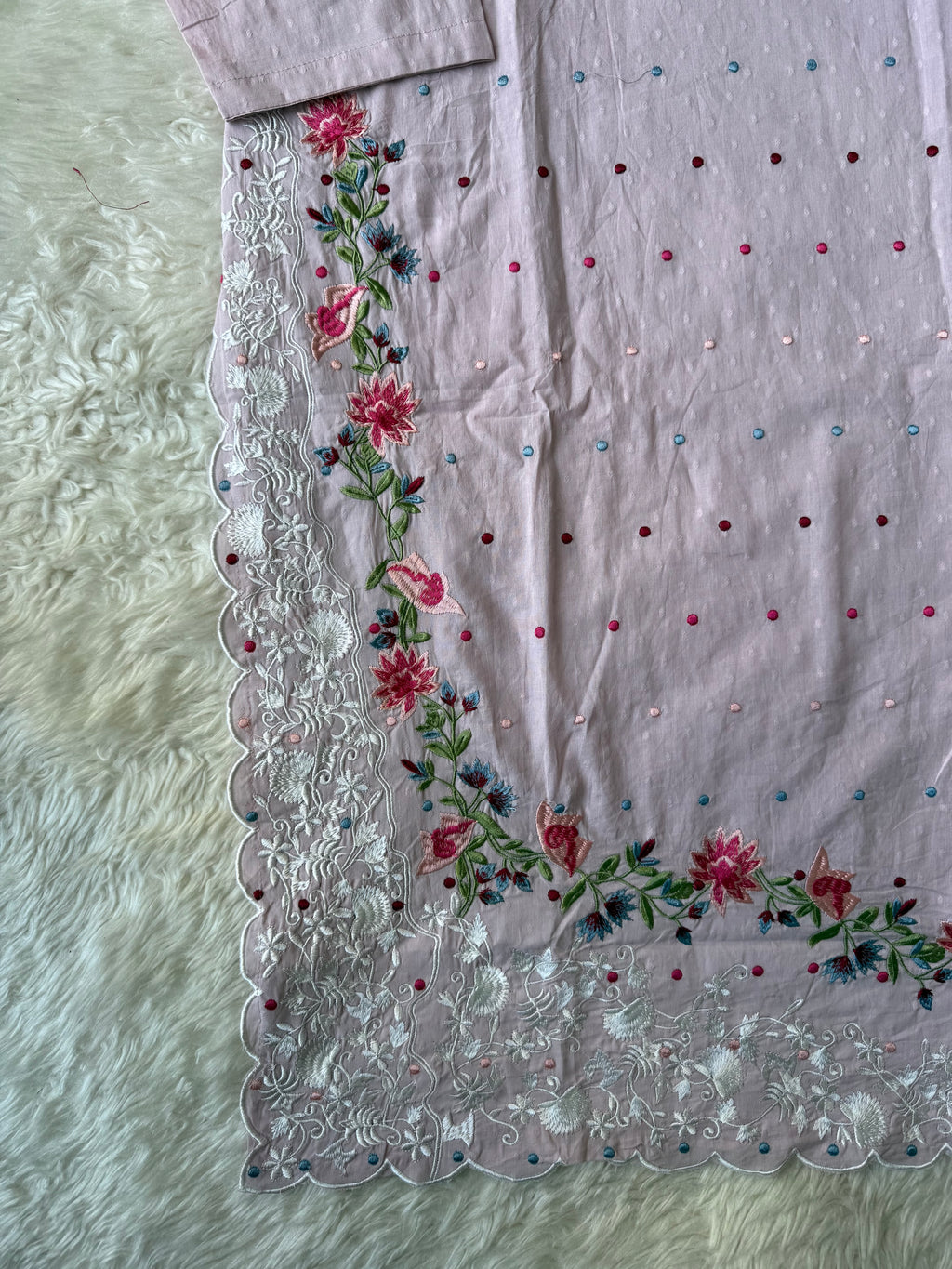 Premium Mul Cotton Thread Work Collection