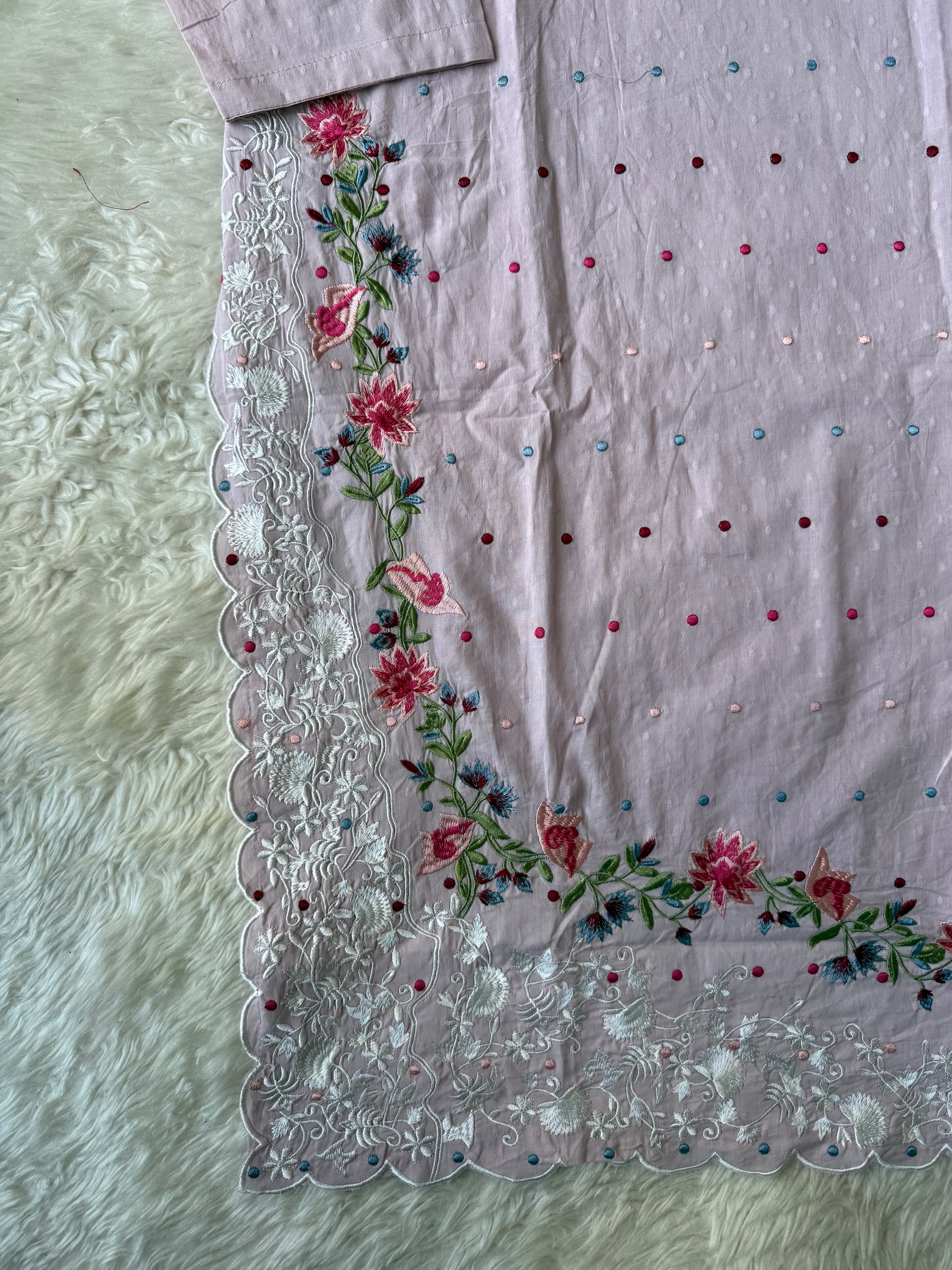 Premium Mul Cotton Thread Work Collection