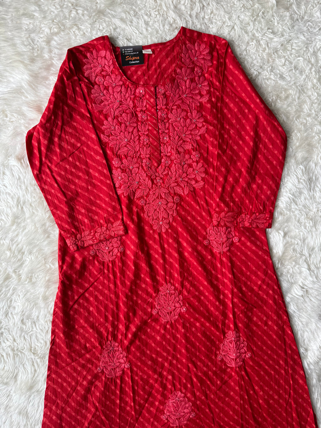 Premium Cotton Lehariya Set