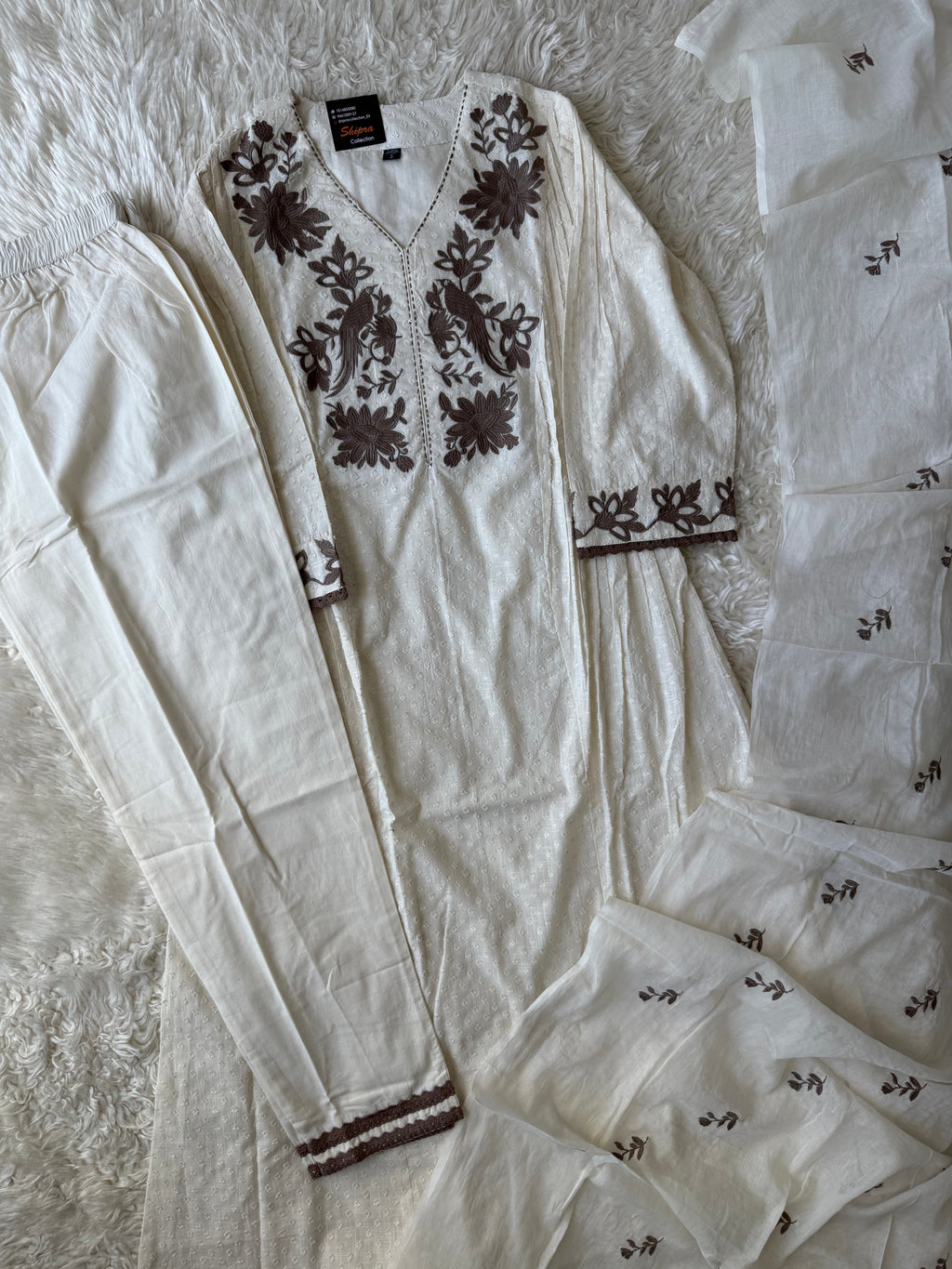 Premium Mul Cotton Thread Work Collection