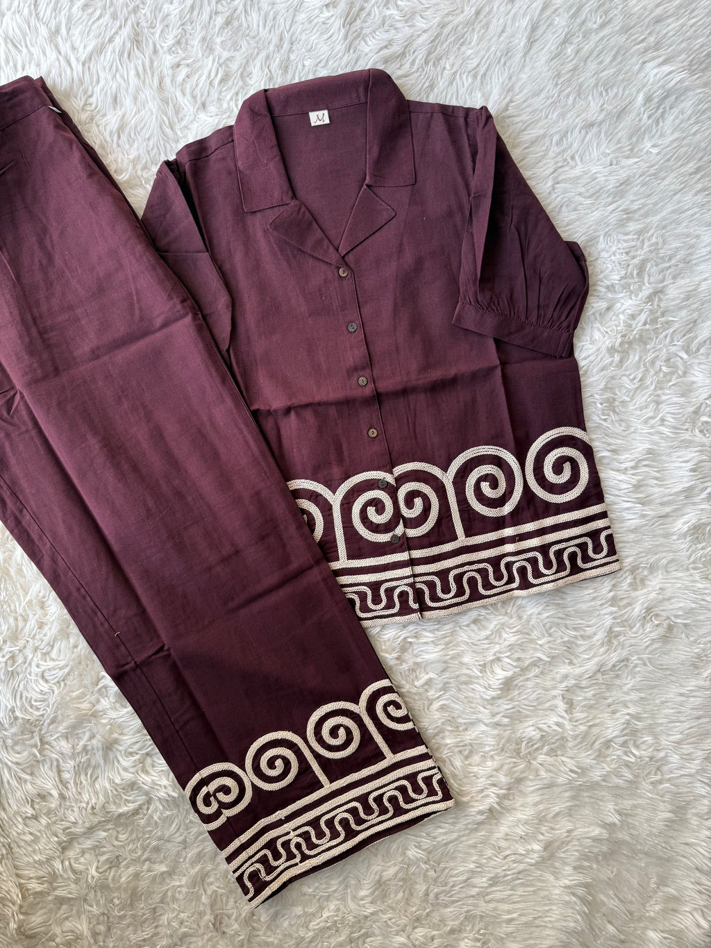 Soft Khadi Cotton Co-ord Set